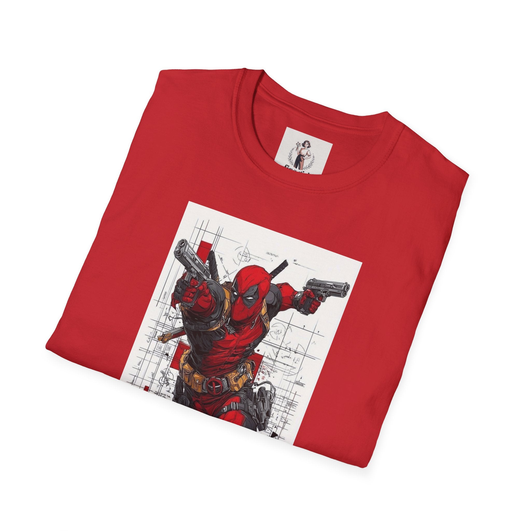 Deadpool Hero Unisex Softstyle T-Shirt