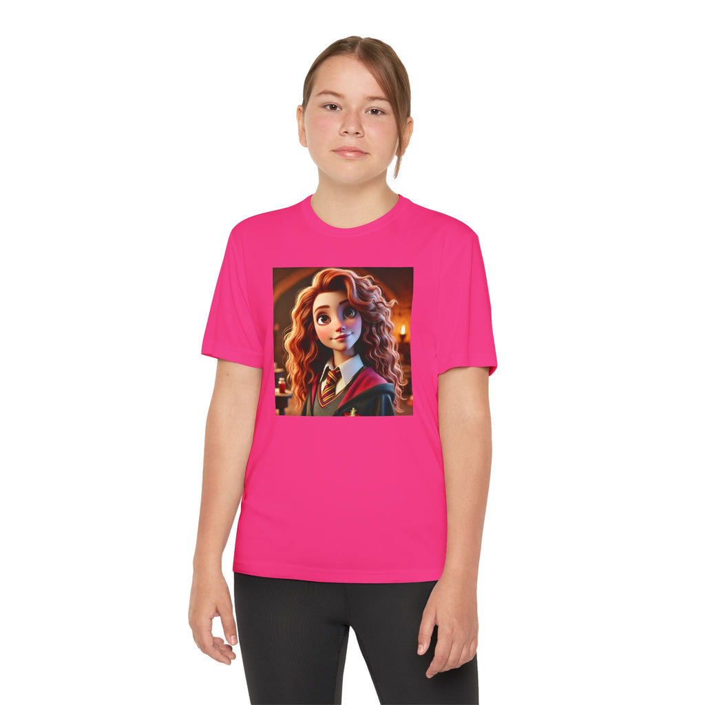 Youth Competitor Tee - Harry Potter, Wizard School Shirt, Magical Kids Top, Hogwarts Fan Gift, Sorcerer's Stone T-Shirt