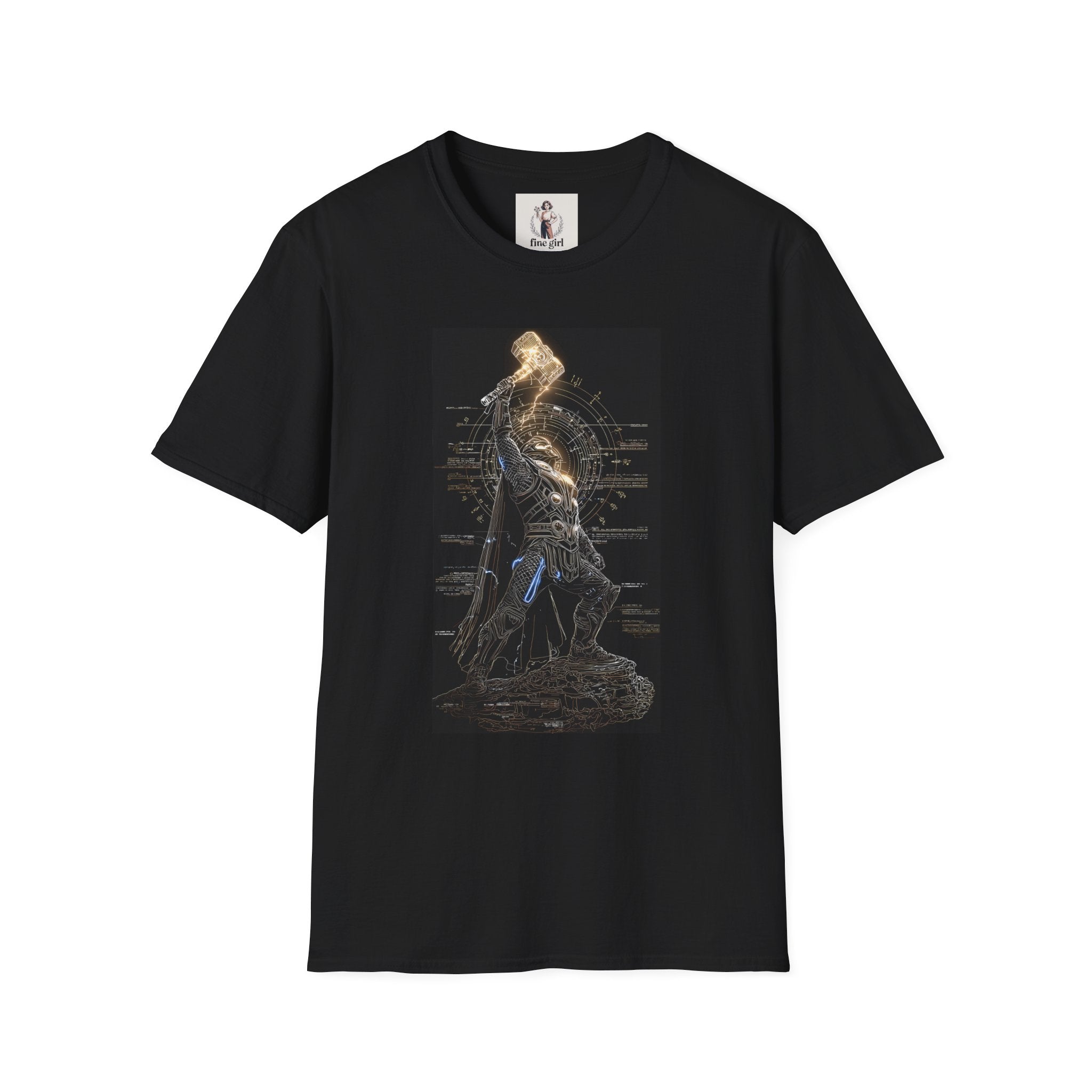 Thor Superhero Marvel Unisex Softstyle T-Shirt, Comic Book Tee, Geeky Clothing, Cosplay Costume Top
