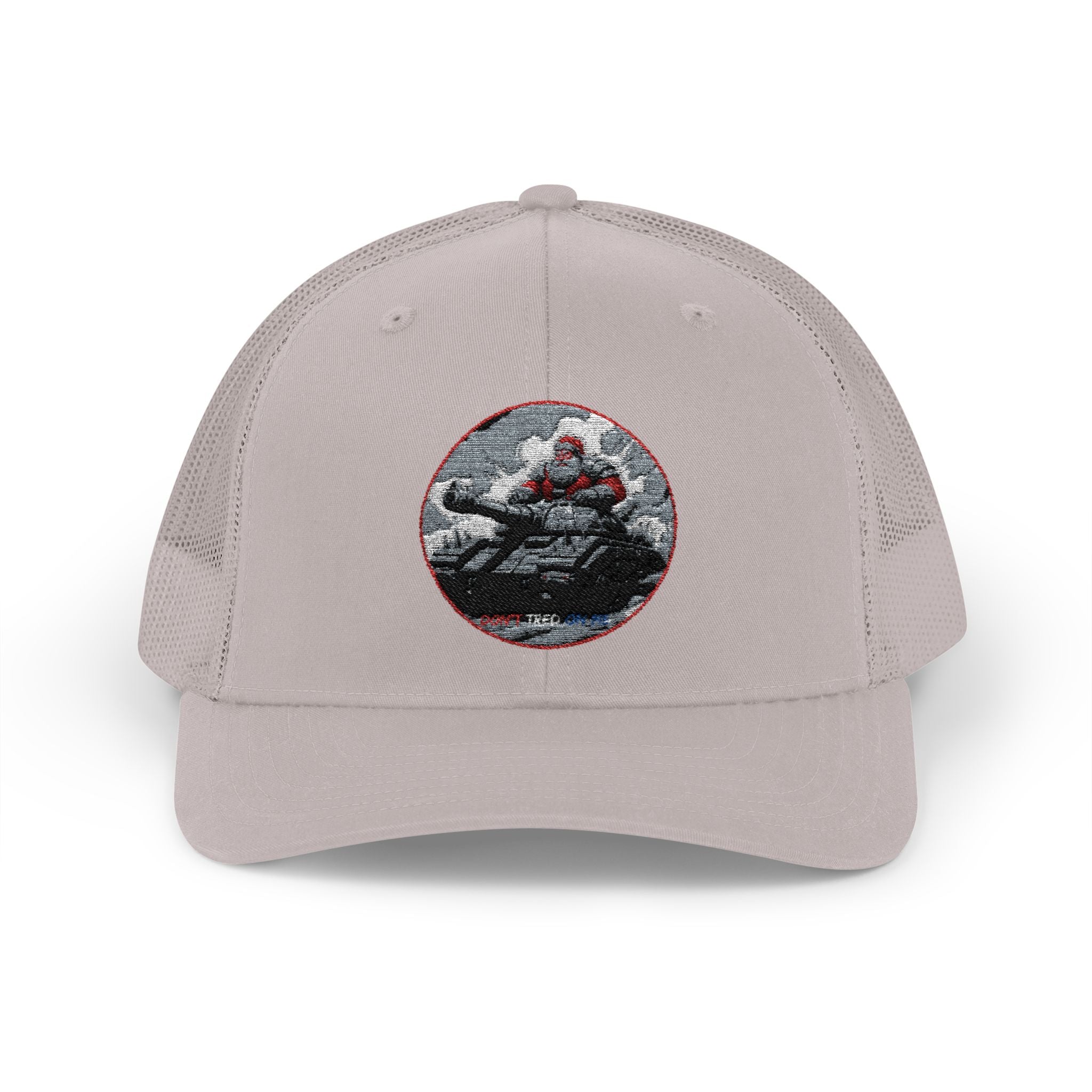 Santa Claus On A Tank Christmas Patriotic, Trucker Cap, Patriotic hat, Truckers Hat, Patriotic Accessories