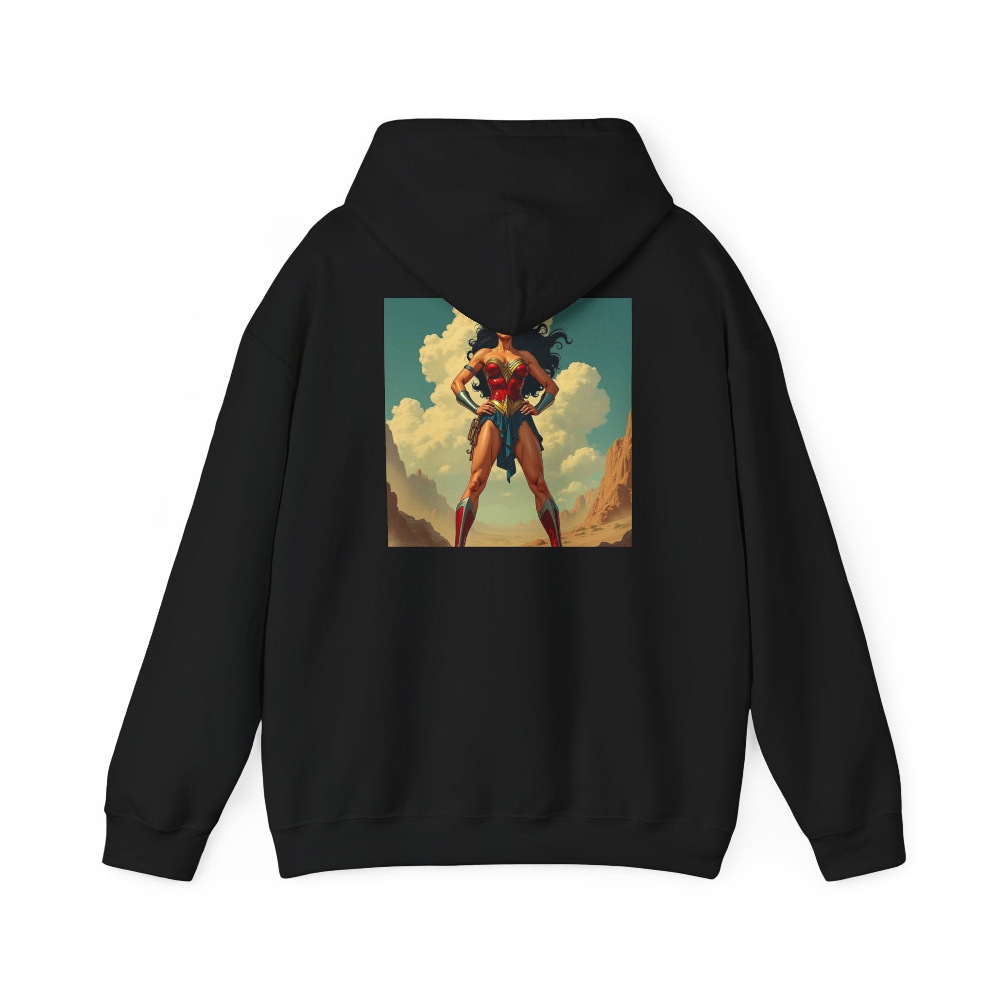 Hooded Sweatshirt - Wonder Woman Design