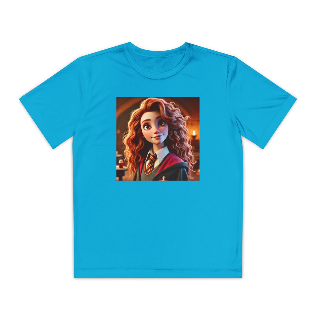 Youth Competitor Tee - Harry Potter, Wizard School Shirt, Magical Kids Top, Hogwarts Fan Gift, Sorcerer's Stone T-Shirt