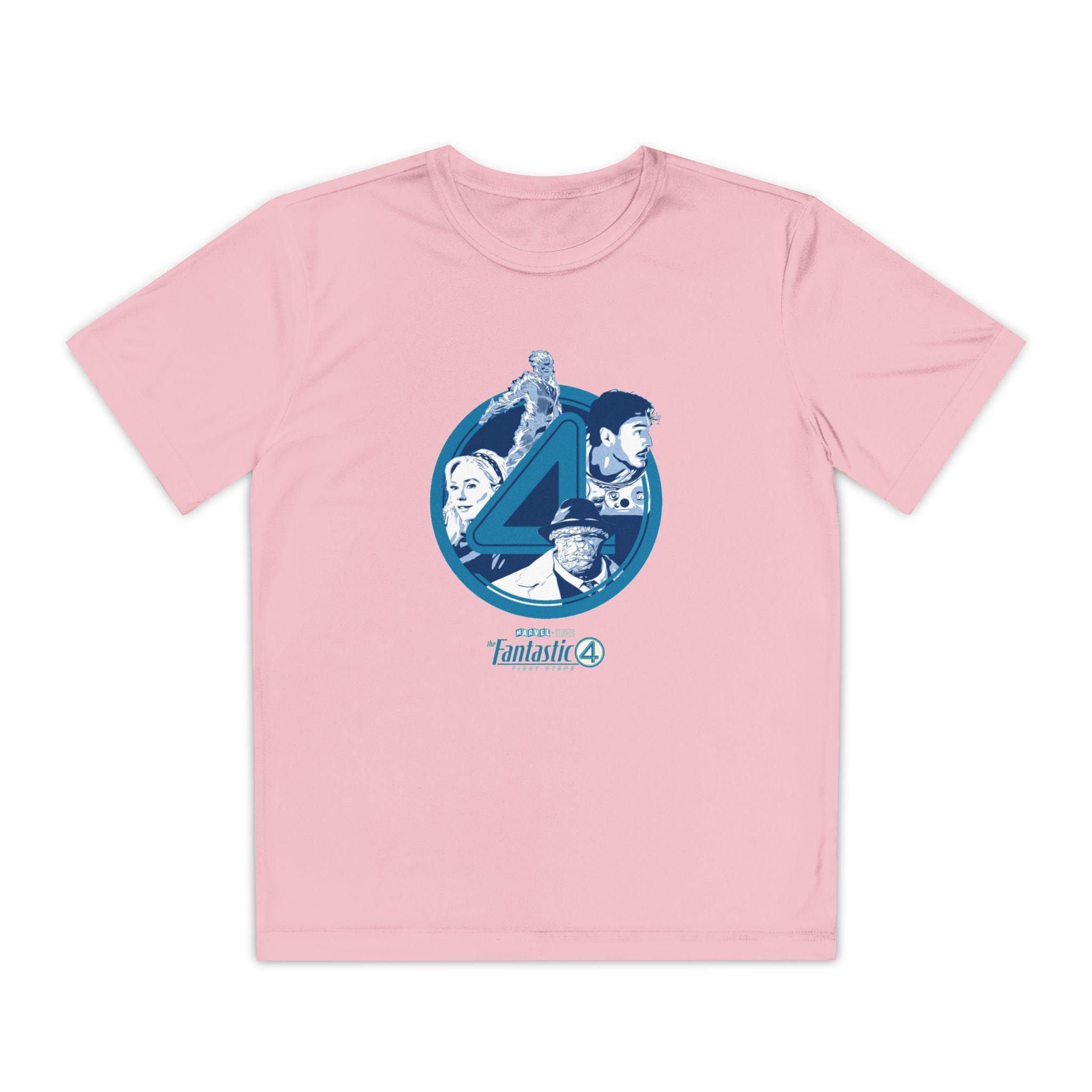 Fantastic 4 Youth T-Shirt Sports Graphic Tee, Cool Athletic Shirt for Kids, Perfect for Sports Events, Team Spirit