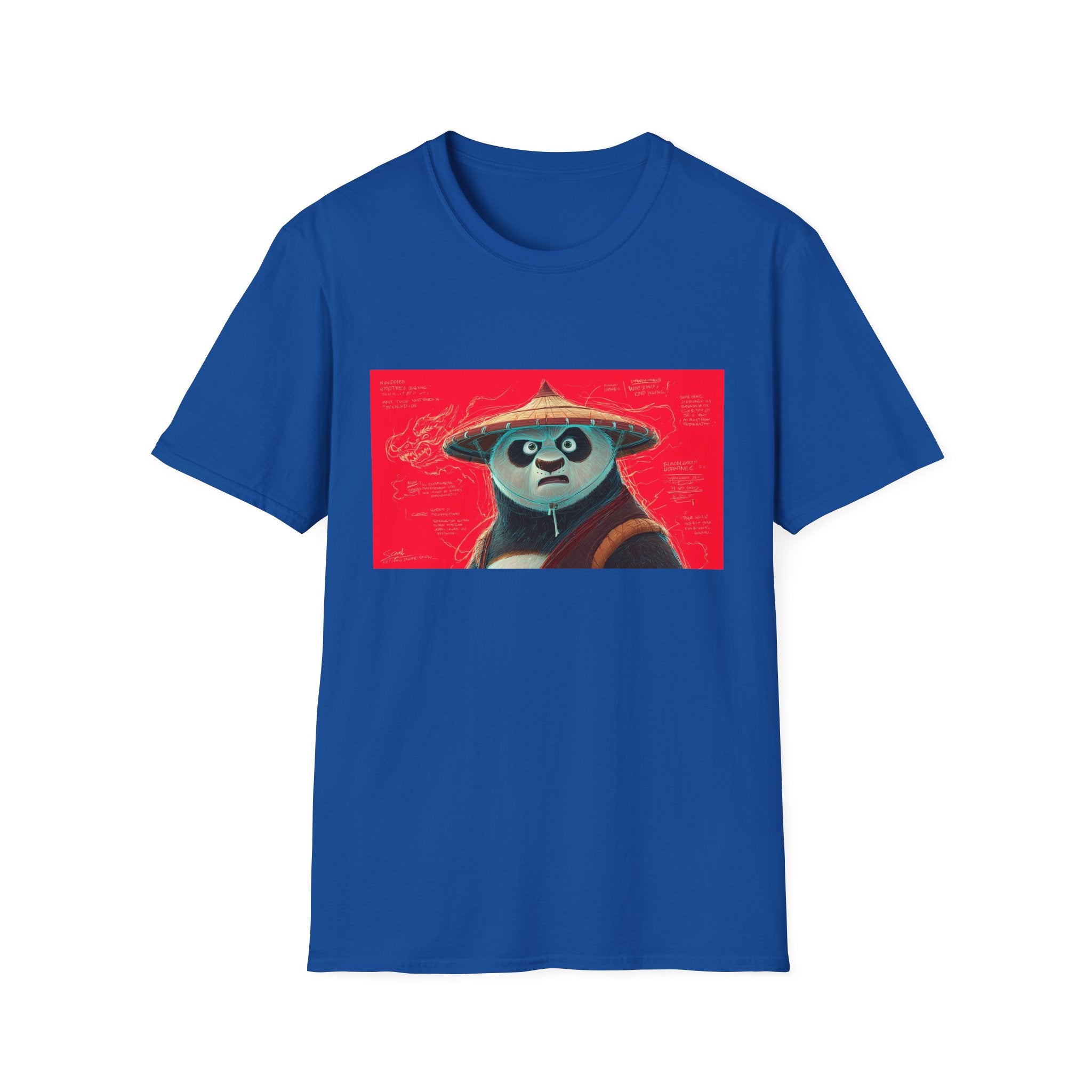 Kung Fu Panda Unisex Softstyle T-Shirt, DreamWorks Animation Youth Competitor Tee, Graphic Tee, Movie Fan Gift, Cult Classic Shirt, Comfy