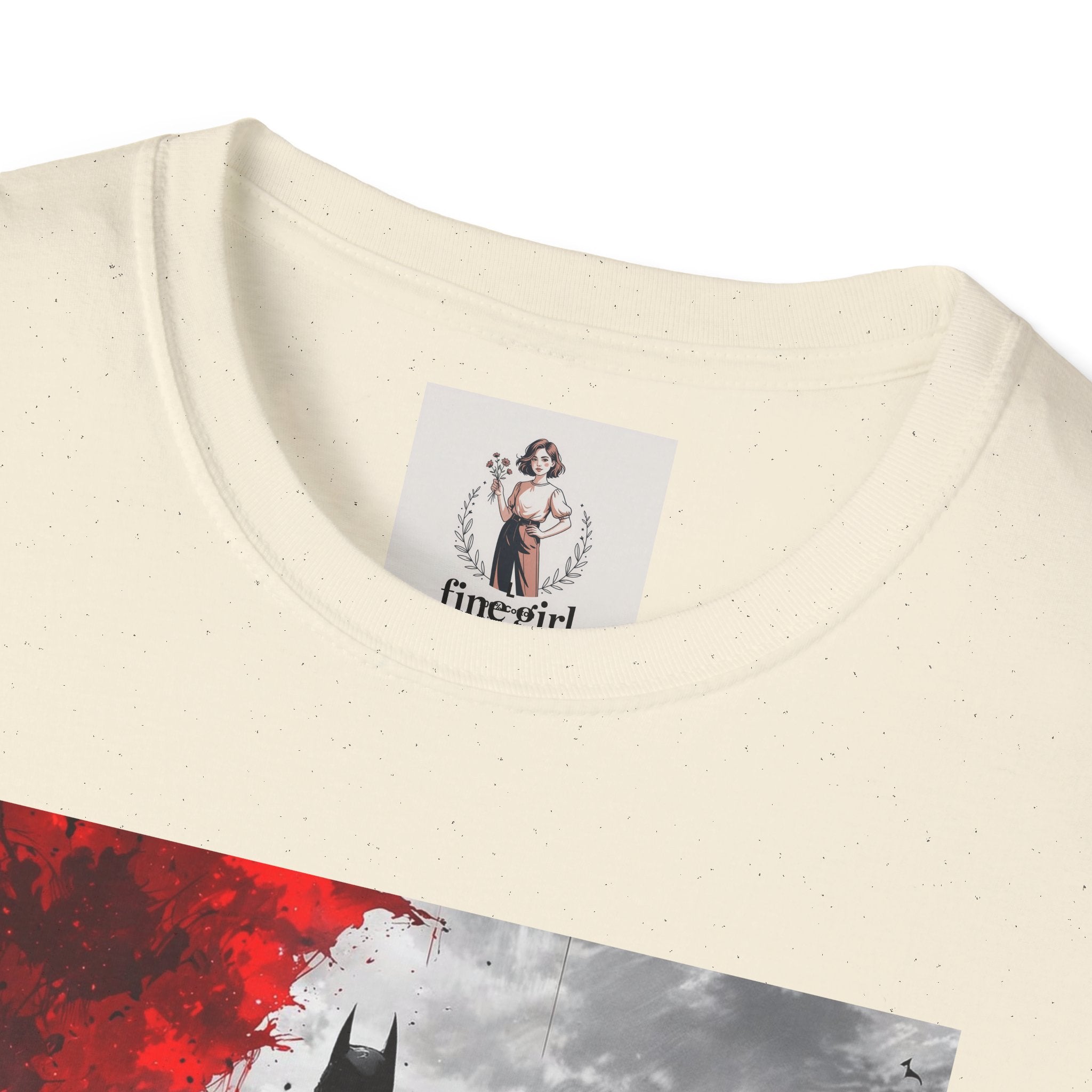 Batman Marvel Unisex Softstyle T-Shirt, Comic Book Tee, Geeky Clothing, Cosplay Costume Top