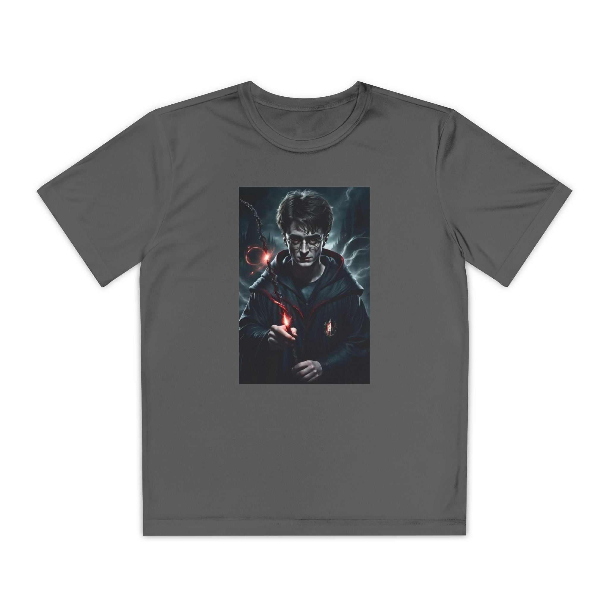 Youth Competitor Tee - Harry Potter, Wizard School Shirt, Magical Kids Top, Hogwarts Fan Gift, Sorcerer's Stone T-Shirt