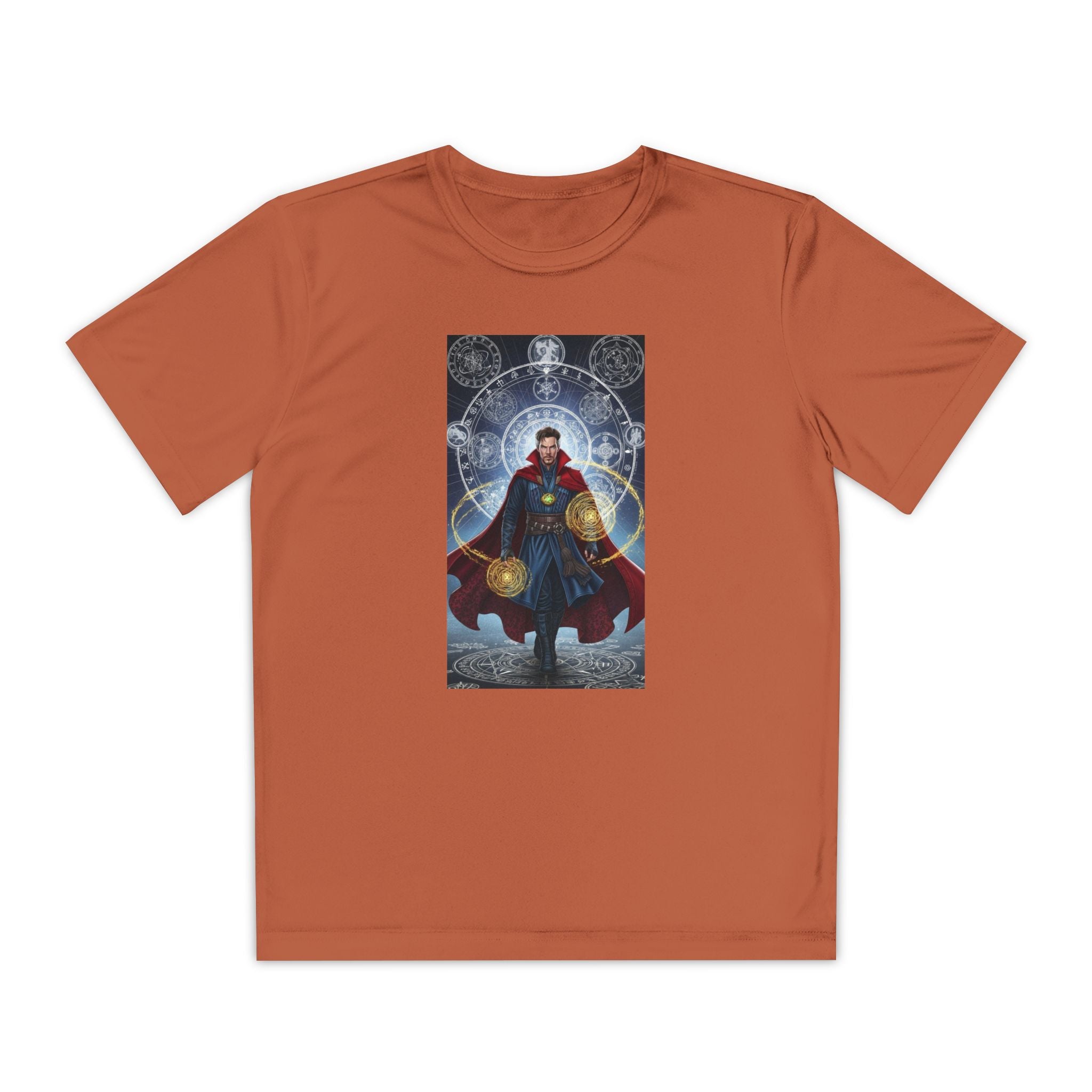 Superhero Youth T-Shirt Sports Graphic Tee, Cool Athletic Shirt for Kids, Perfect for Sports Events, Team Spirit