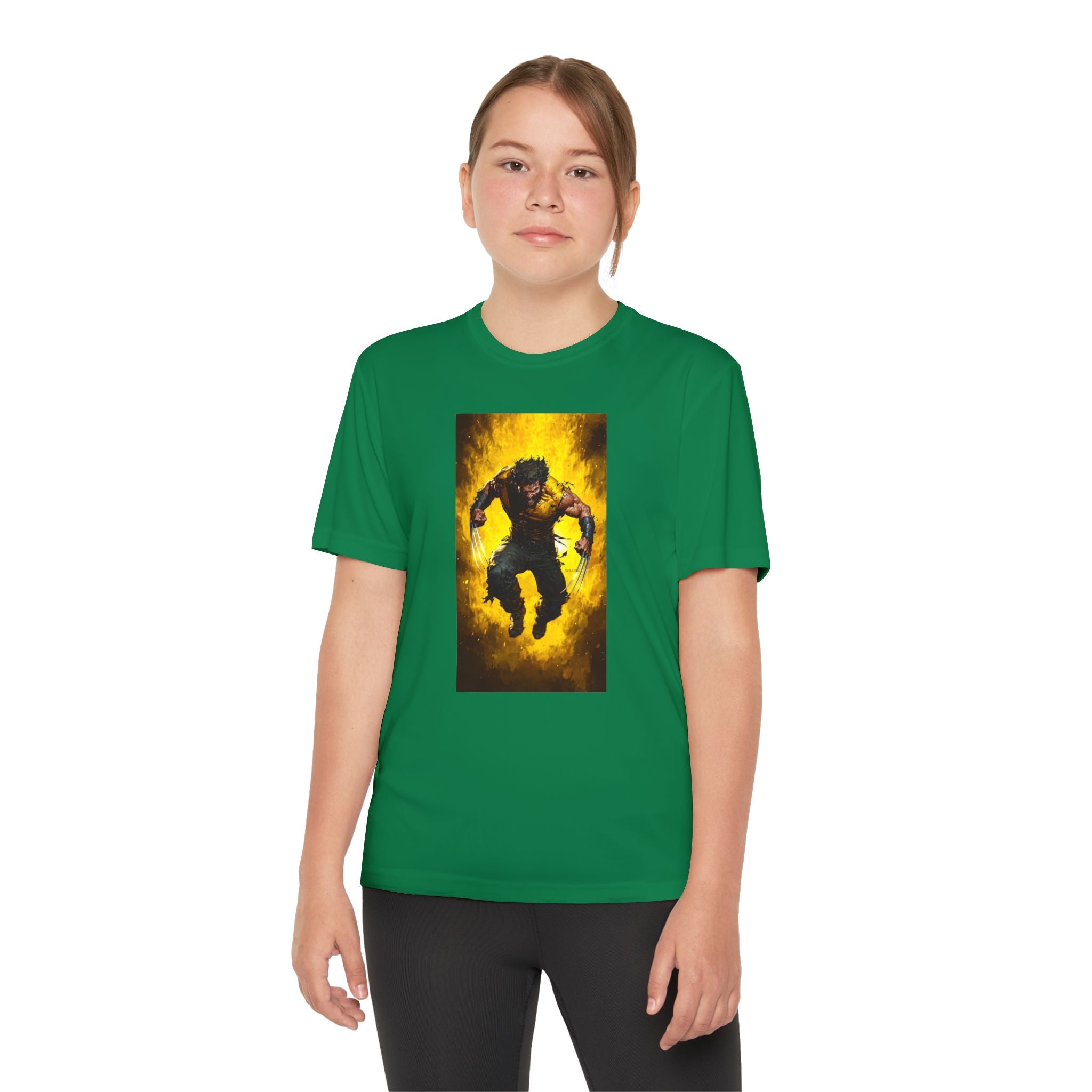 Wolverine Superhero Marvel Patriotic, Kids Graphic T-Shirt, Boys Hero Top, Girls Comic Book Clothing, Birthday