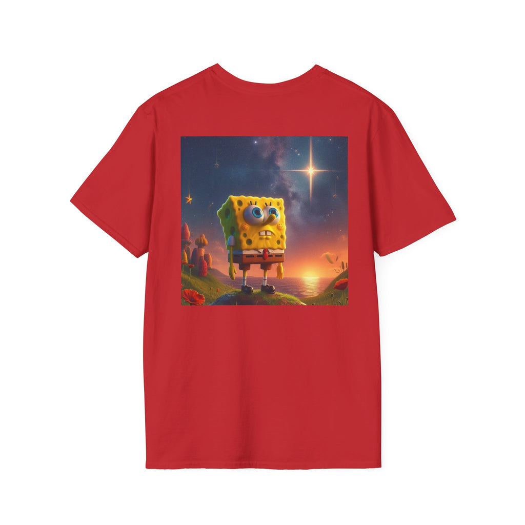 SpongeBob SquarePants Kids T-Shirt, Mr Krabs Squidward Patrick Star Youth Tee, Nickelodeon Children's TV Shirt, Unisex Softstyle
