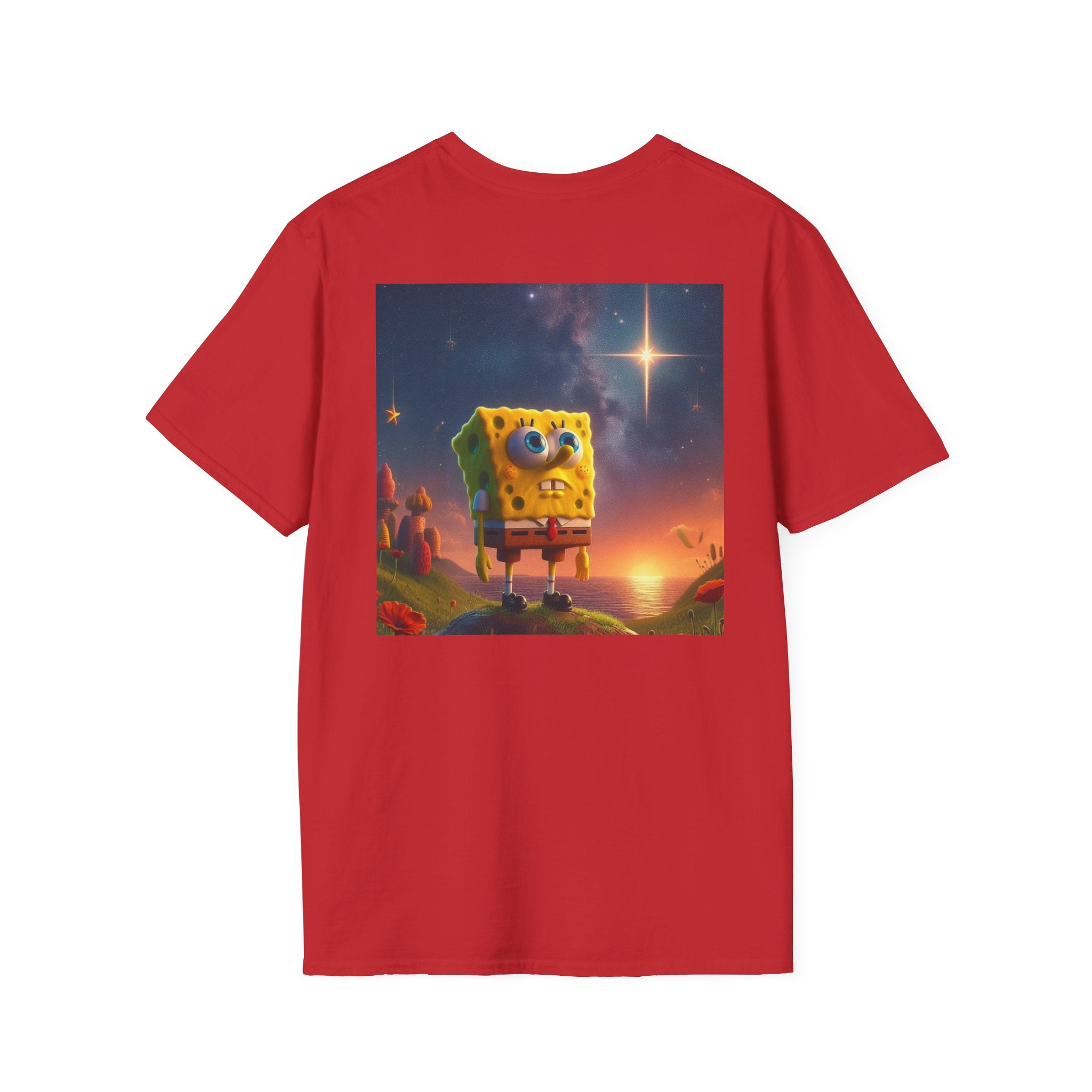 SpongeBob SquarePants Kids T-Shirt, Mr Krabs Squidward Patrick Star Youth Tee, Nickelodeon Children's TV Shirt, Unisex Softstyle