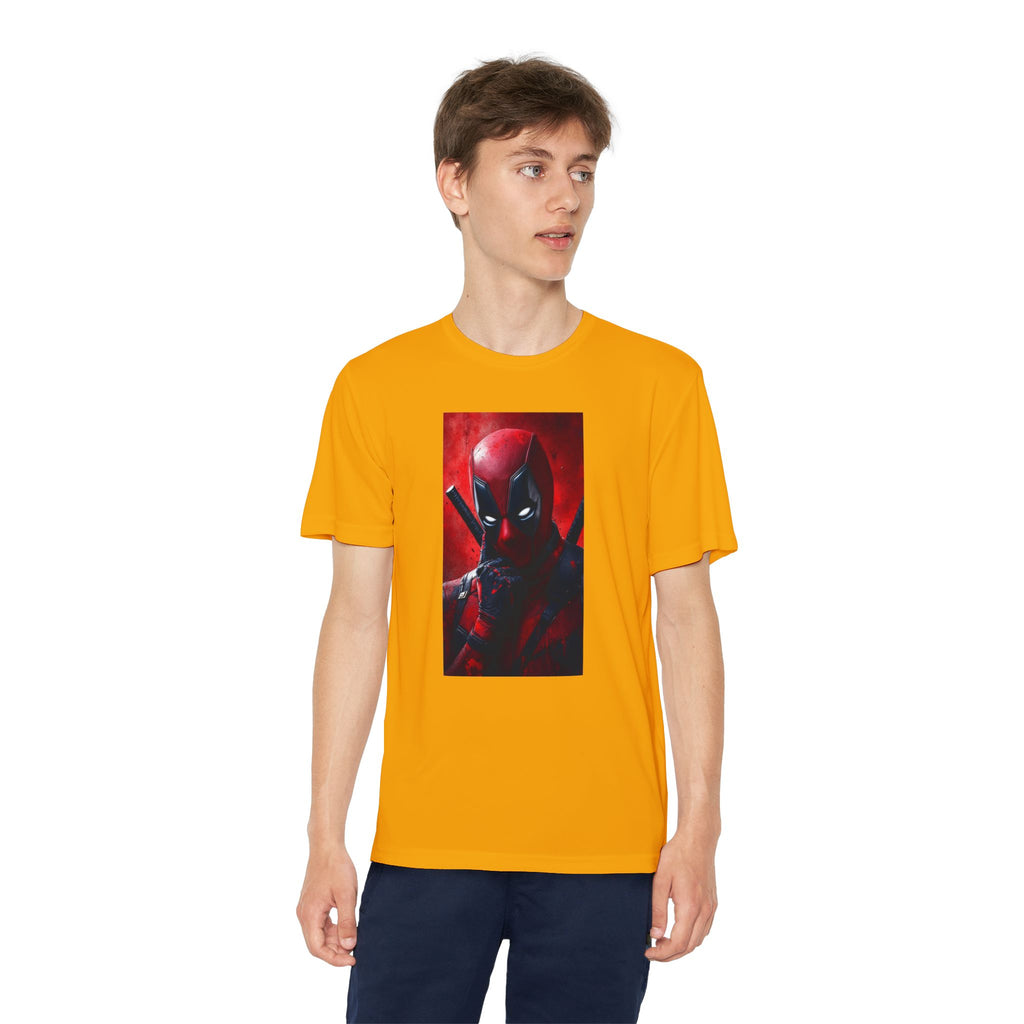 Deadpool Superhero Marvel Patriotic, Kids Graphic T-Shirt, Boys Hero Top, Girls Comic Book Clothing, Birthday