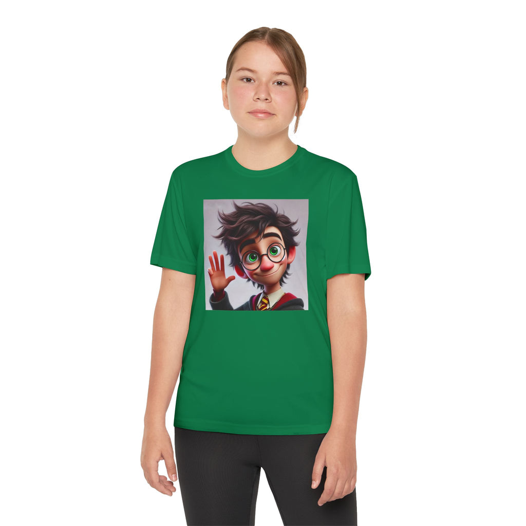 Youth Competitor Tee - Harry Potter, Wizard School Shirt, Magical Kids Top, Hogwarts Fan Gift, Sorcerer's Stone T-Shirt