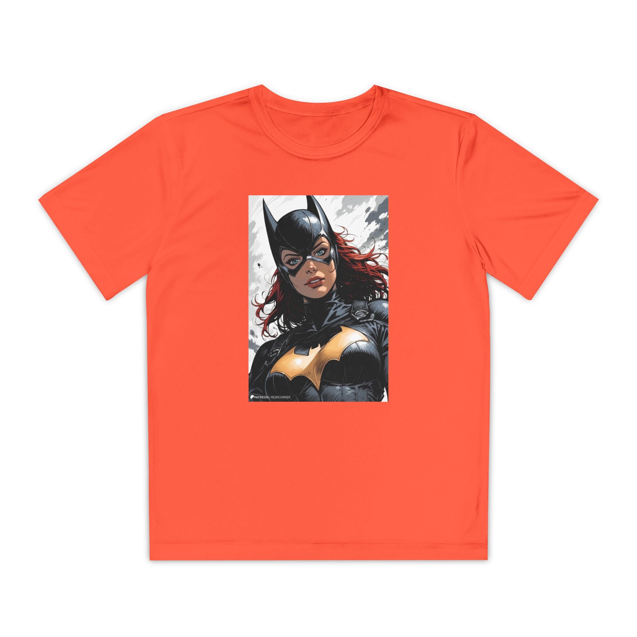 Superhero Youth T-Shirt Sports Graphic Tee, Cool Athletic Shirt for Kids