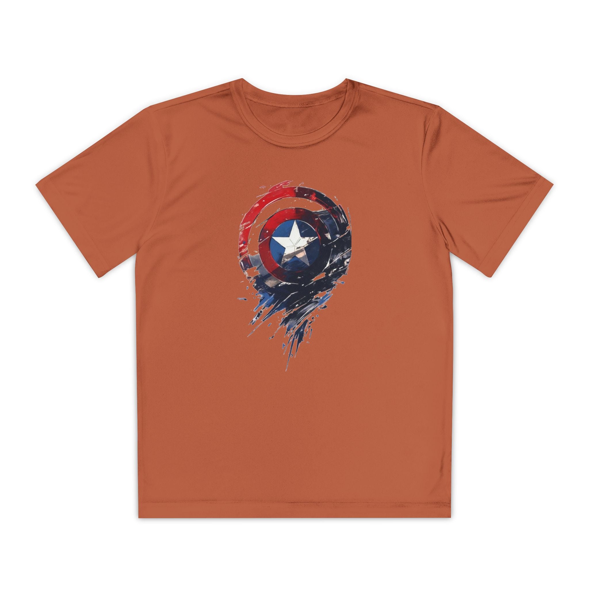 Advengers Youth T-Shirt Sports Graphic Tee, Cool Athletic Shirt for Kids