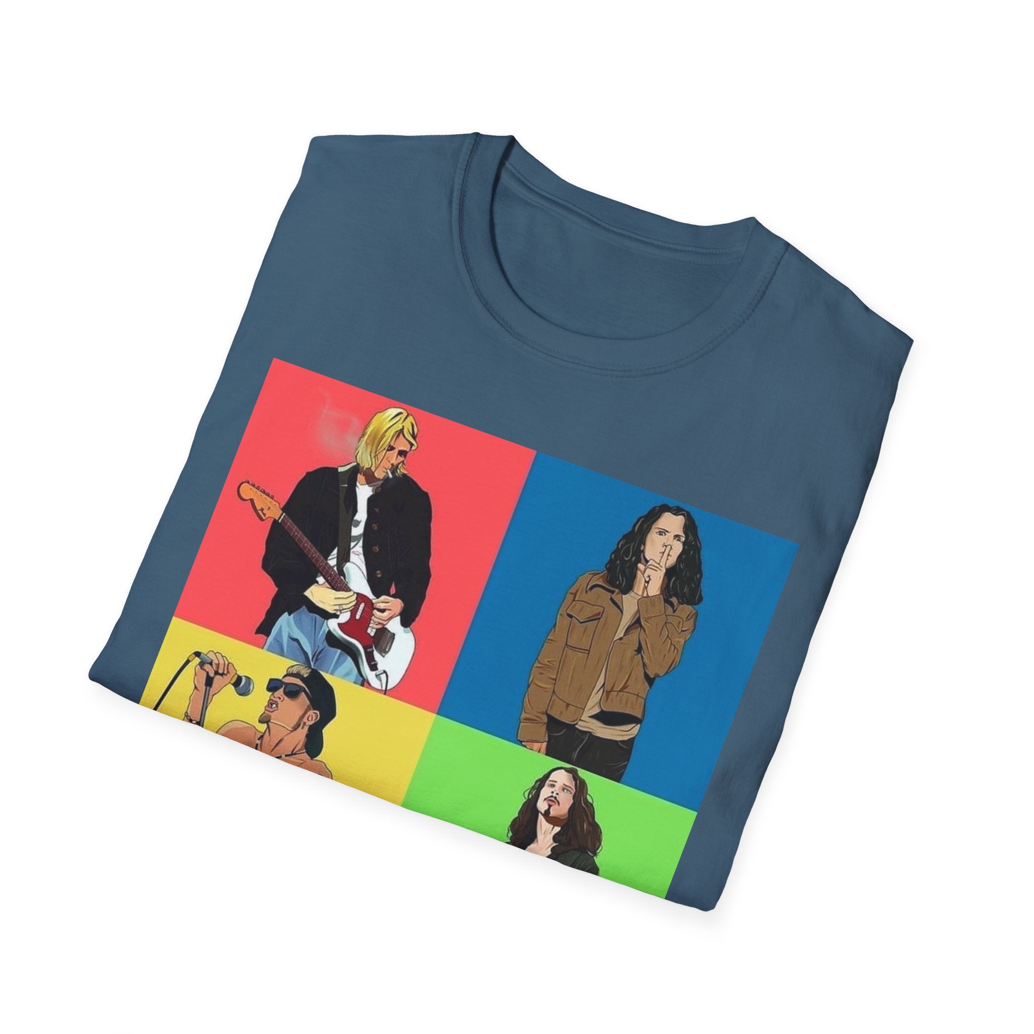 Grunge Music Music Logo T-Shirt