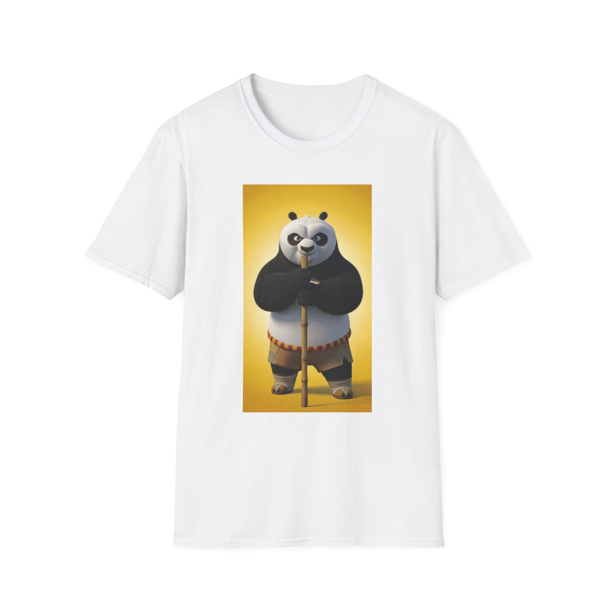 Kung Fu Panda Unisex Softstyle T-Shirt, DreamWorks Animation Youth Competitor Tee, Graphic Tee, Movie Fan Gift, Cult Classic Shirt, Comfy