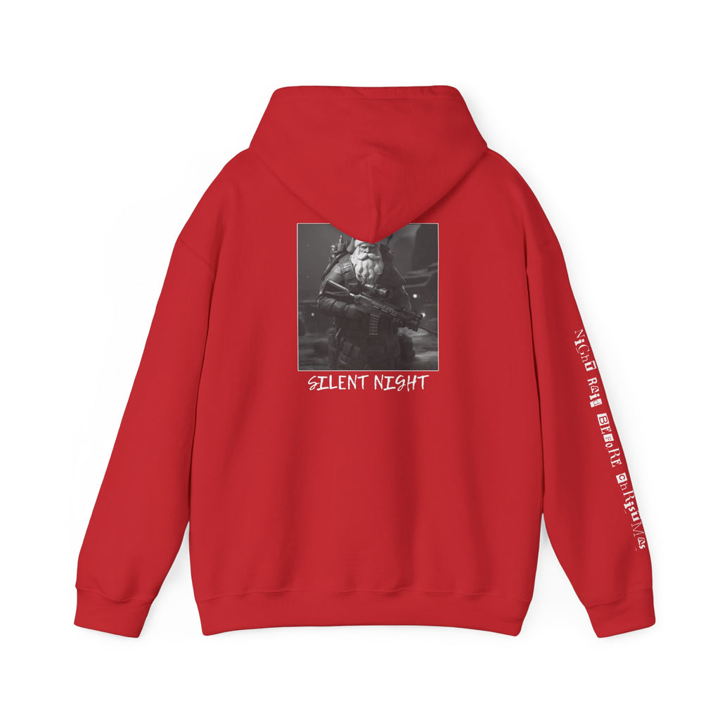 Night Raid Before Christmas Patriotic Hoodie Rebel Spirit Unisex Hoodie