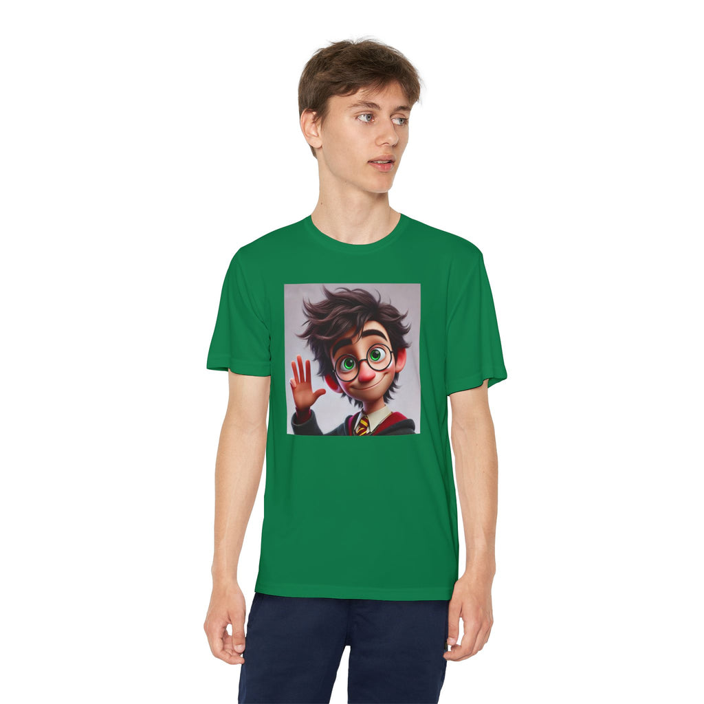 Youth Competitor Tee - Harry Potter, Wizard School Shirt, Magical Kids Top, Hogwarts Fan Gift, Sorcerer's Stone T-Shirt