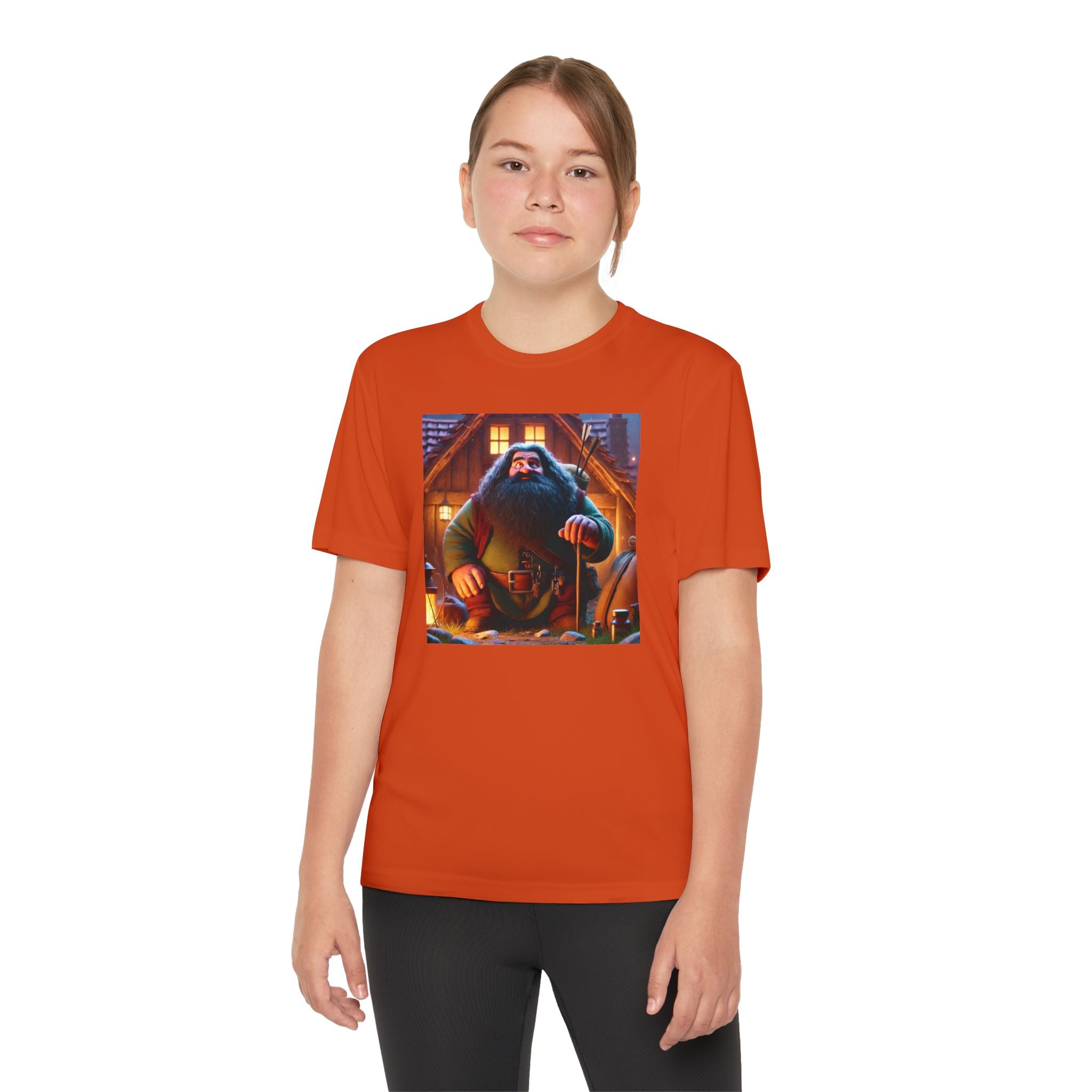 Youth Competitor Tee - Harry Potter, Wizard School Shirt, Magical Kids Top, Hogwarts Fan Gift, Sorcerer's Stone T-Shirt