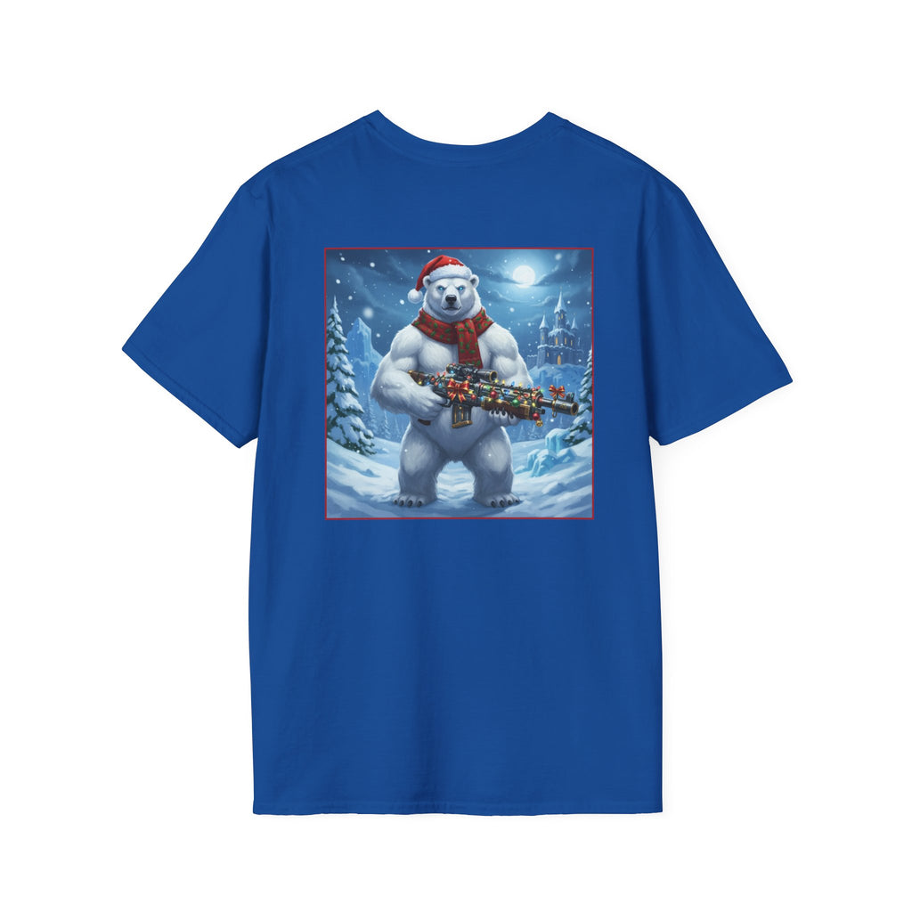 Yule Guard Patriotic Christmas Holiday ~ Unisex Softstyle T-Shirt