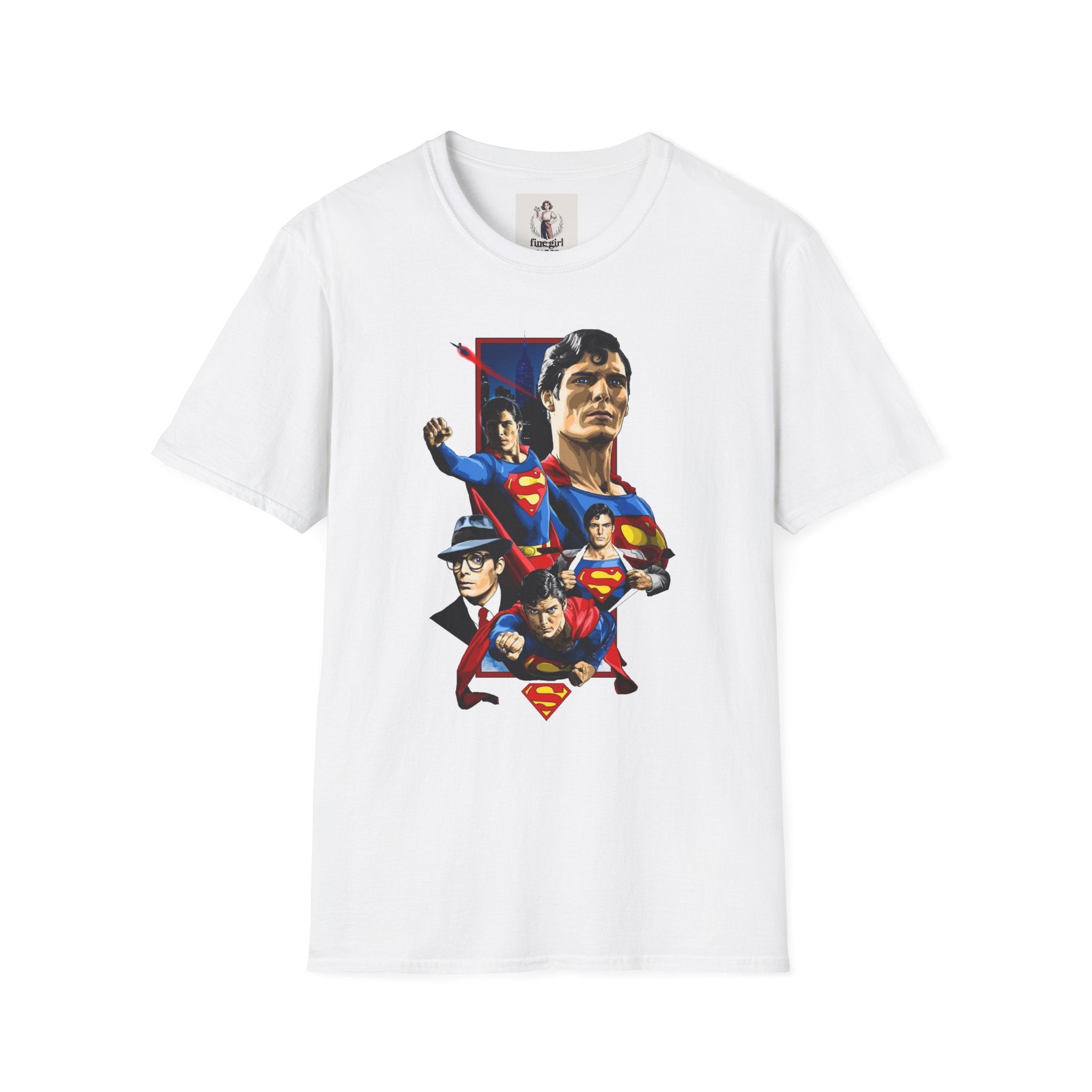 Superman Hero Unisex Softstyle T-Shirt