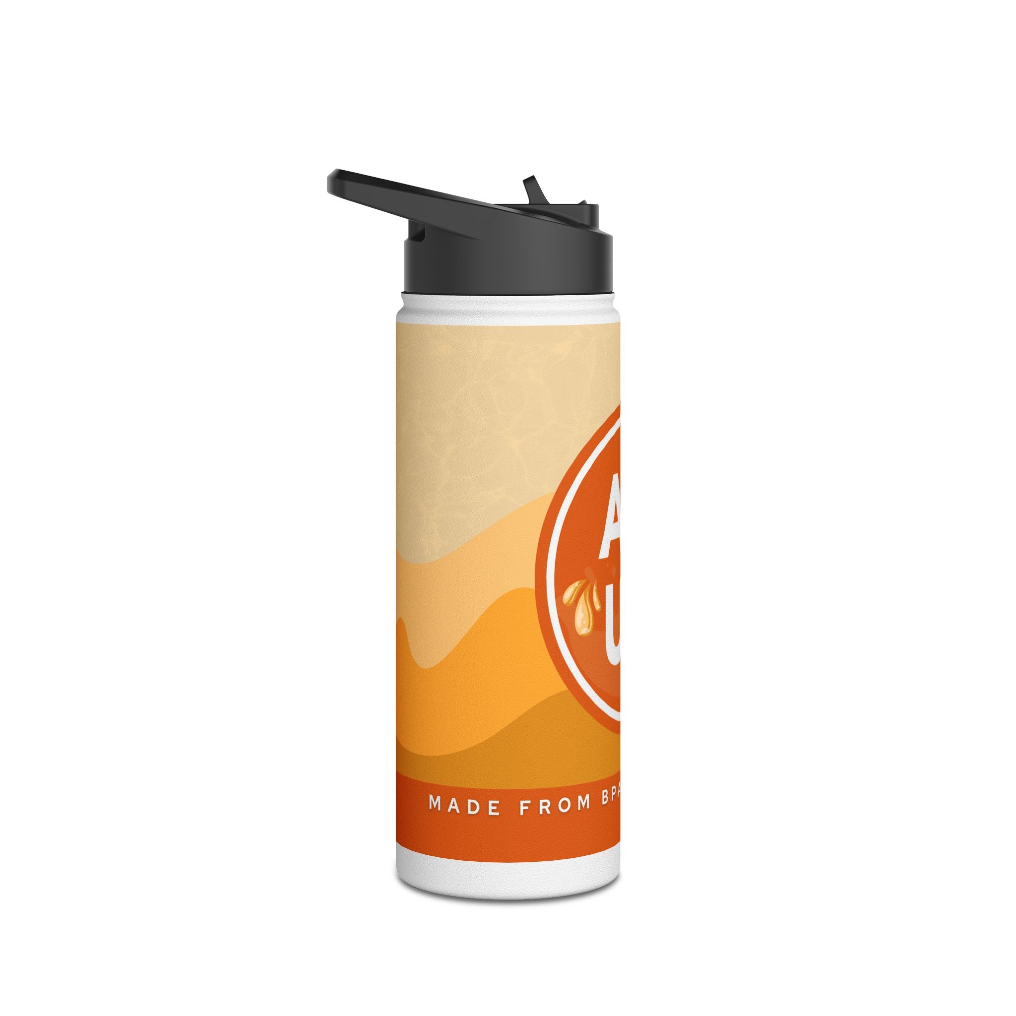 Aqua Stainless Steel Water Bottle, Eco-Friendly Hydration for Travel, Sports, Yoga, Gifts, Outdoor Adventures