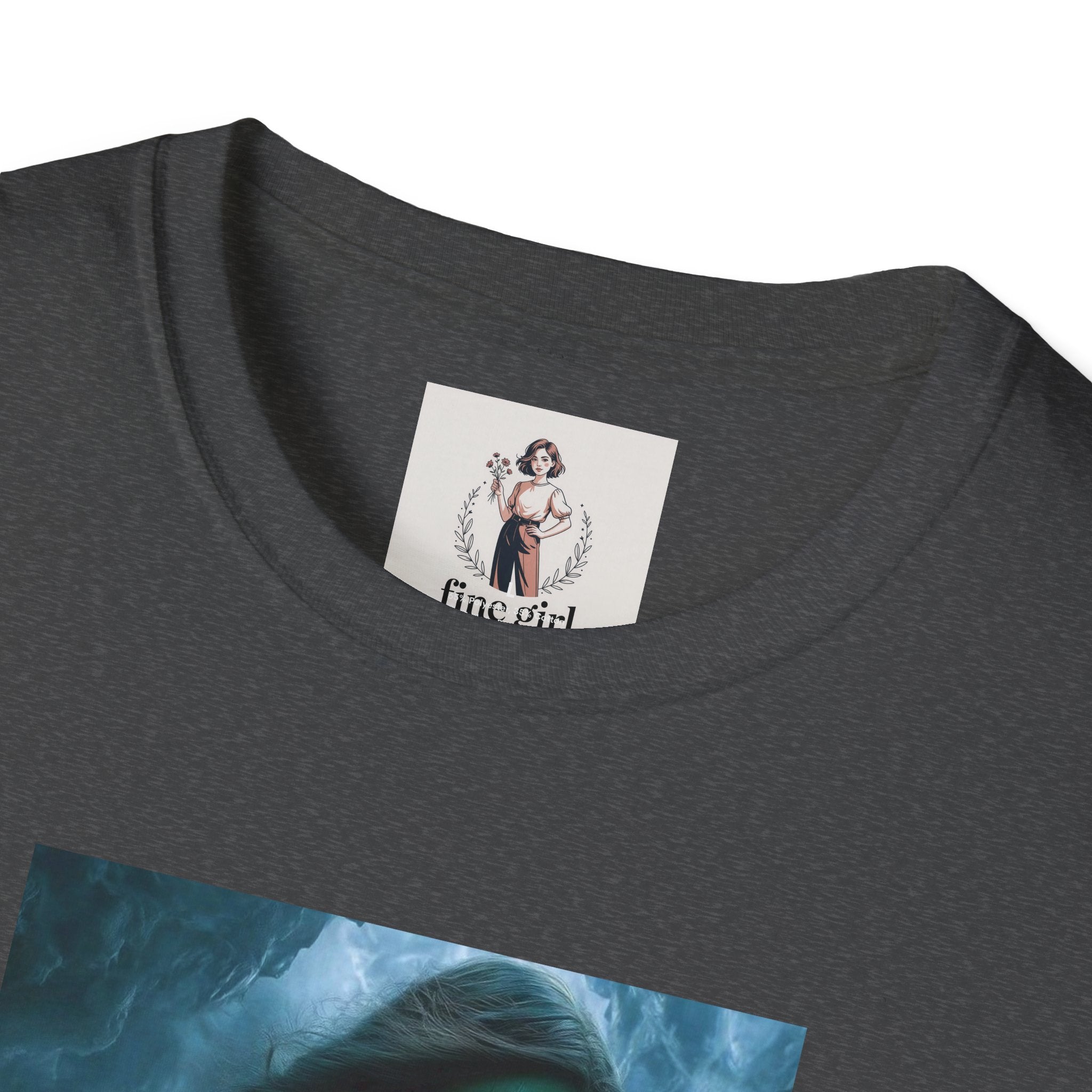 Gamora From Gardians Of The Galaxy Superhero Marvel Unisex Softstyle T-Shirt, Comic Book Tee, Geeky Clothing, Cosplay Costume Top