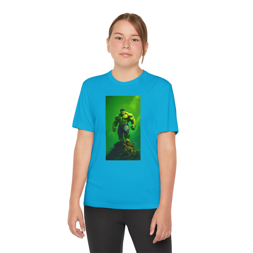 The Incredible Hulk Superhero Marvel Patriotic, Kids Graphic T-Shirt, Boys Hero Top, Girls Comic Book Clothing, Birthday