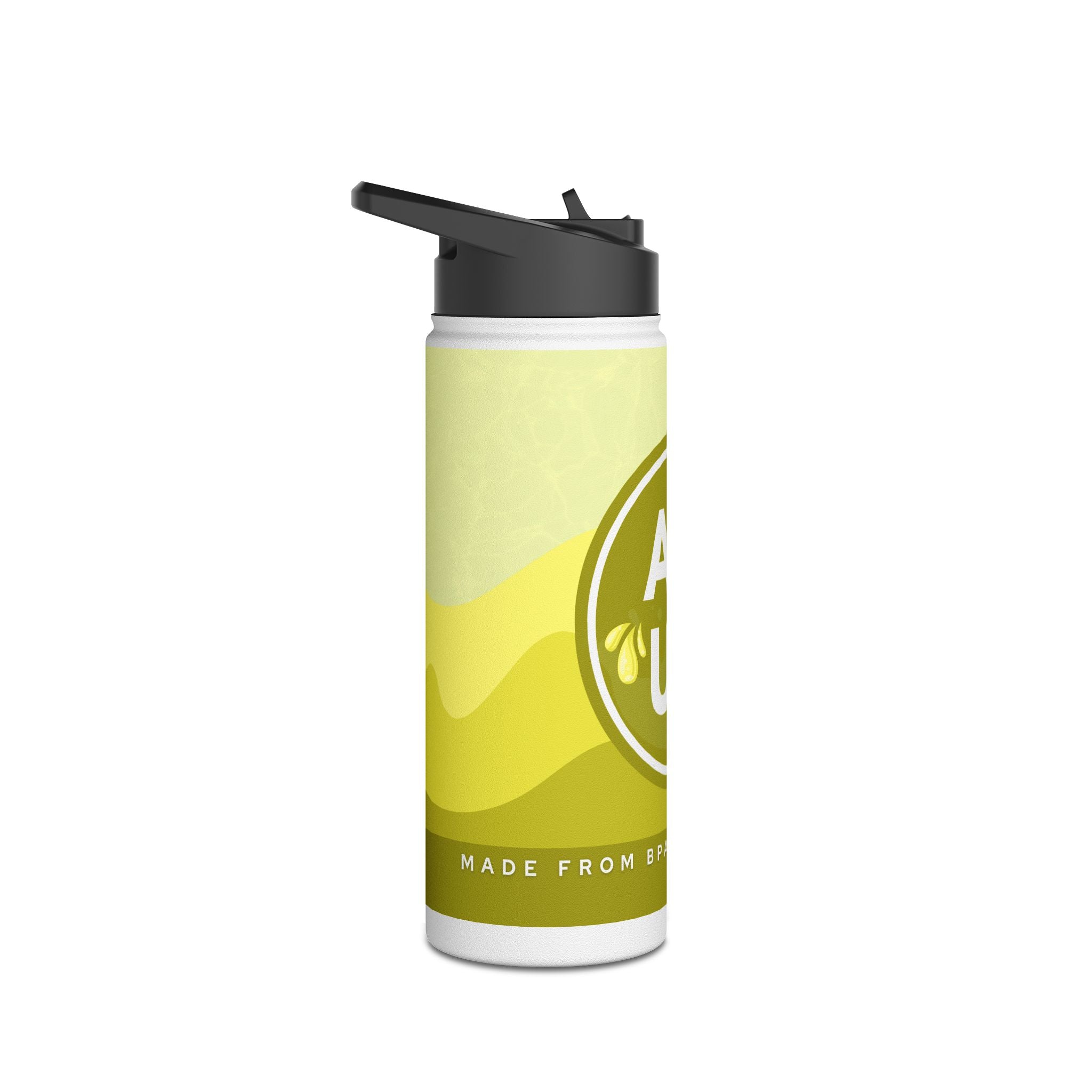 Aqua Stainless Steel Water Bottle, Eco-Friendly Hydration for Travel, Sports, Yoga, Gifts, Outdoor Adventures