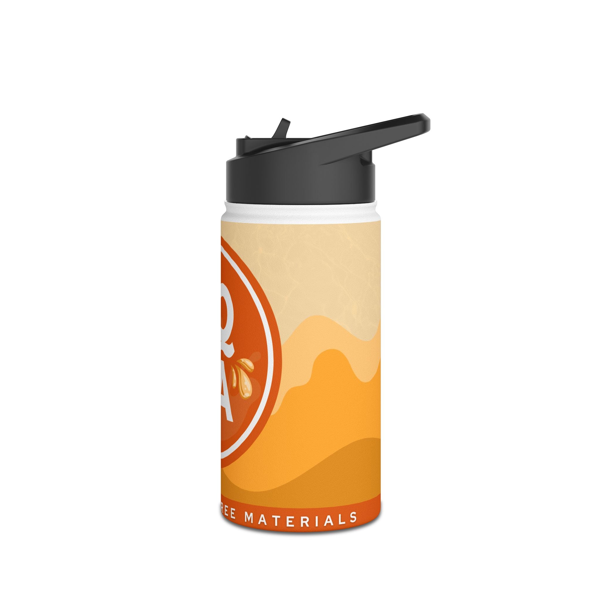 Aqua Stainless Steel Water Bottle, Eco-Friendly Hydration for Travel, Sports, Yoga, Gifts, Outdoor Adventures