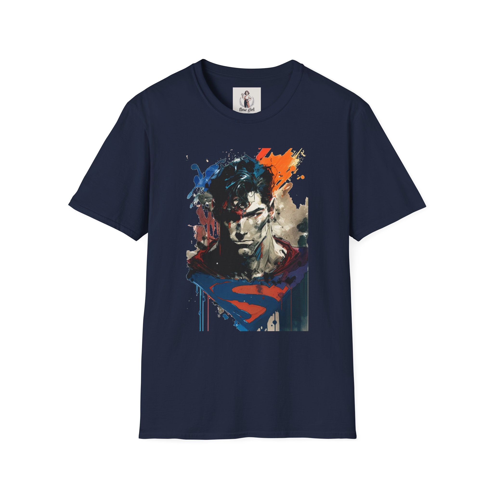 Superman Hero Unisex Softstyle T-Shirt