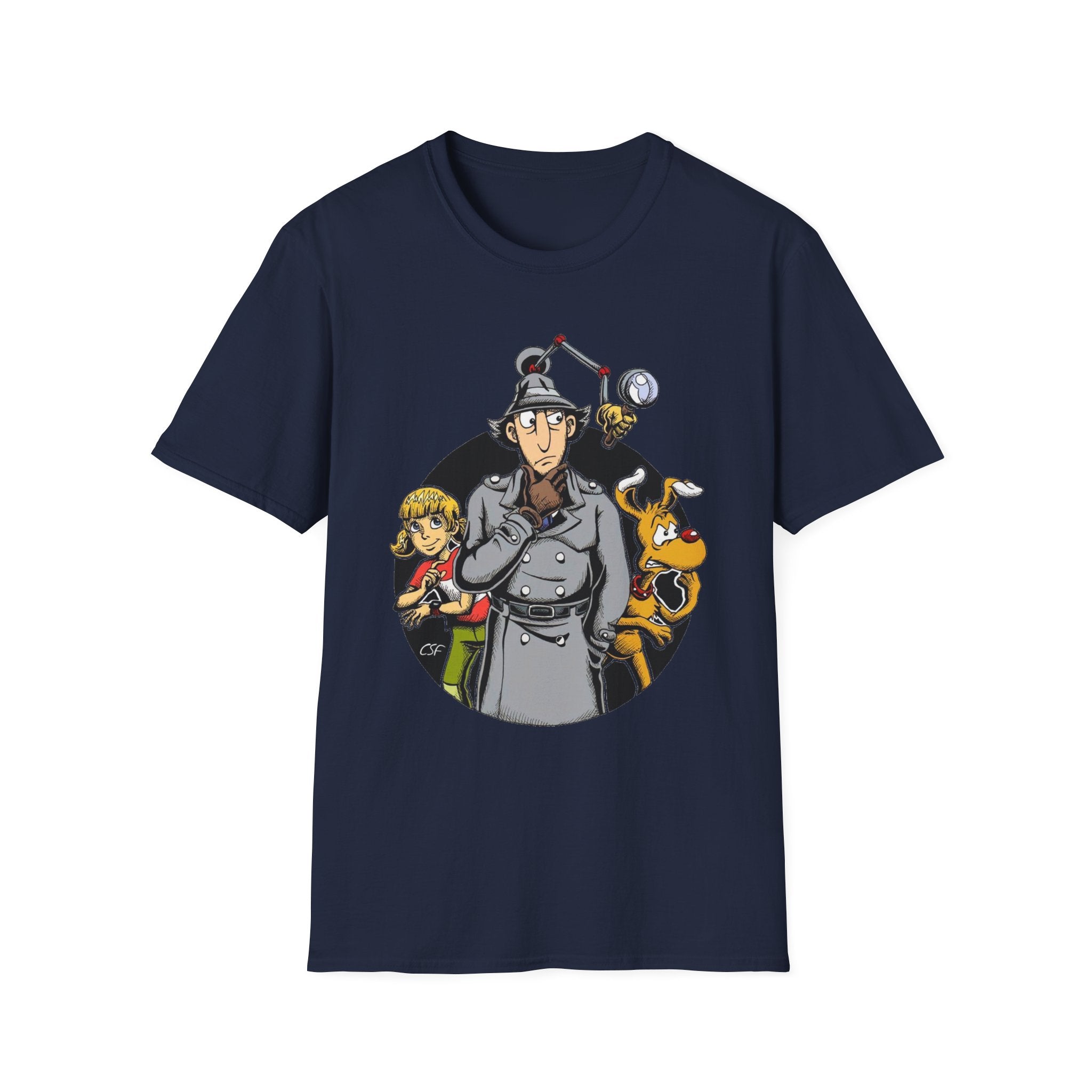 Retro Inspector Gadgets TV Cartoon T-Shirt