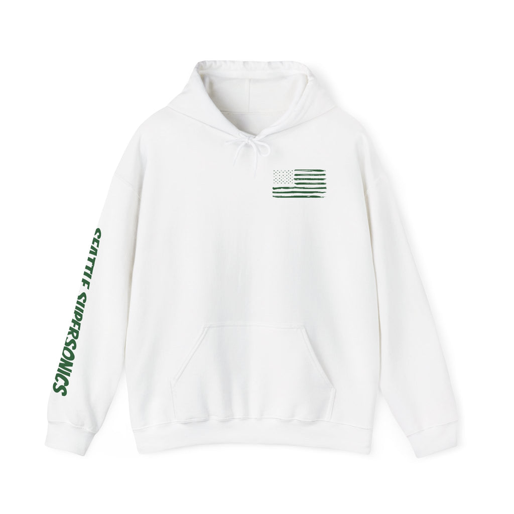 Seattle Supersonics Patriotic Hoodie