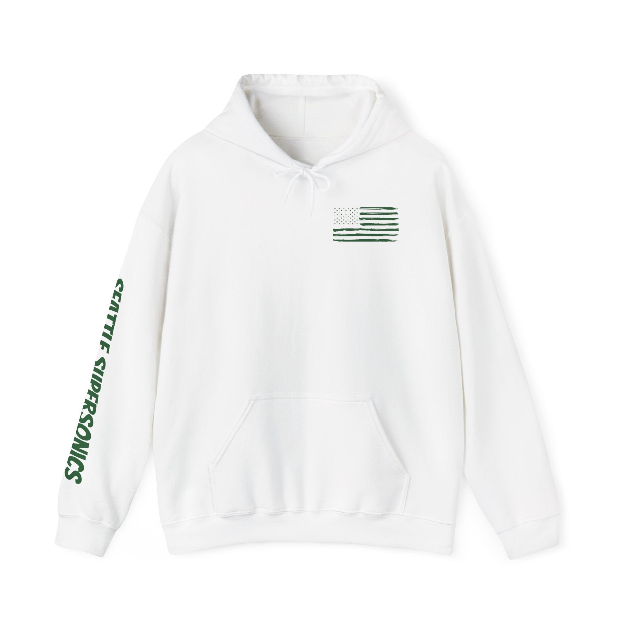 Seattle Supersonics Patriotic Hoodie