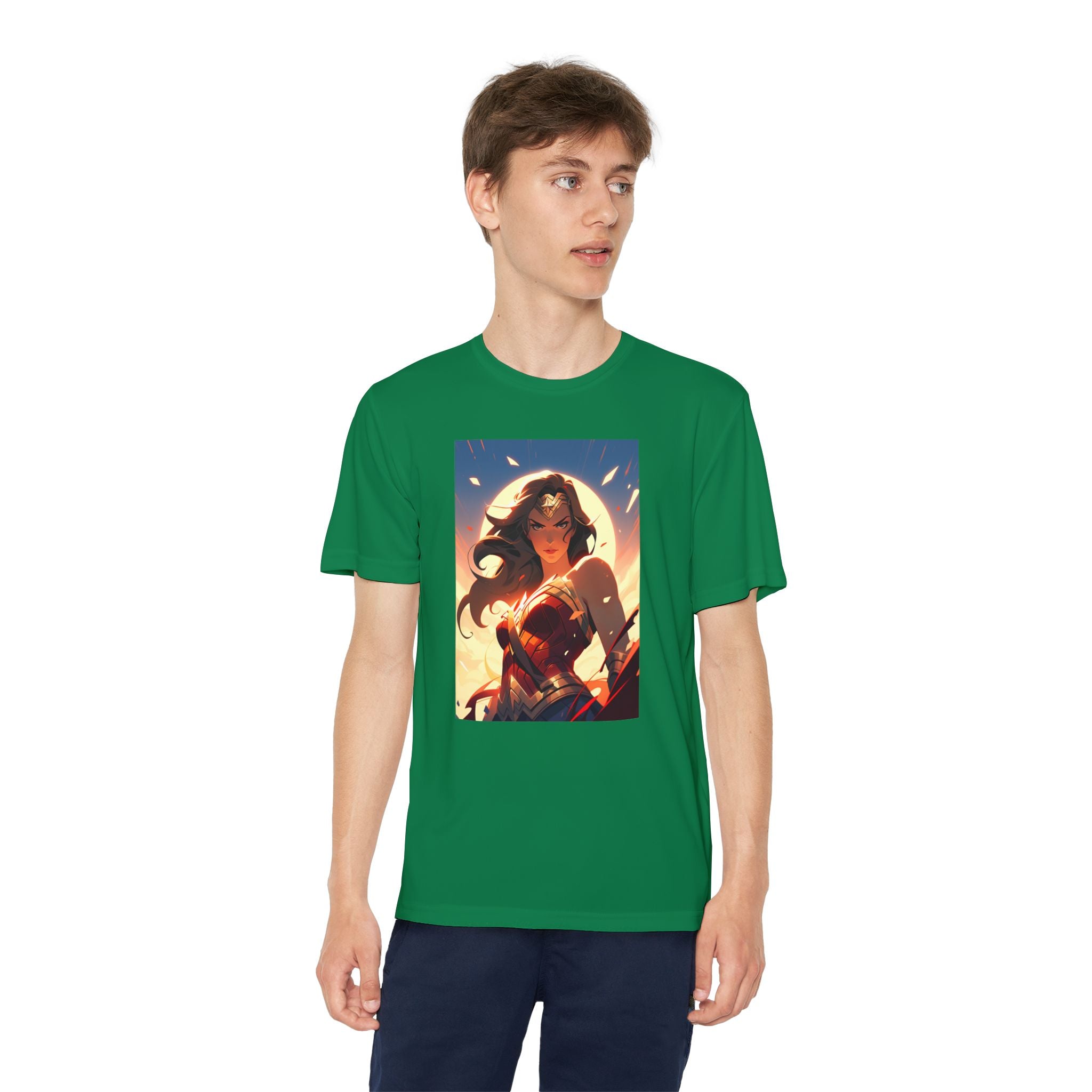 Wonder Woman Superhero Marvel t-shirt, Kids Graphic Tee, Boys Superhero Shirt, Children's Movie Character Top