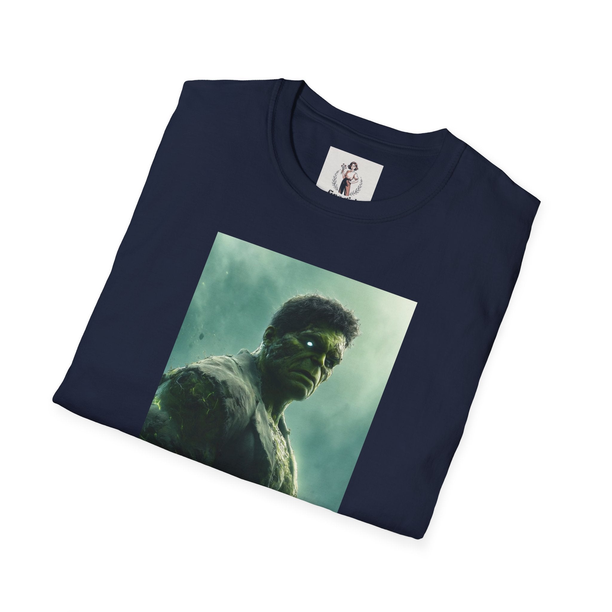 The Incredible Hulk Superhero Marvel Unisex Softstyle T-Shirt, Comic Book Tee, Geeky Clothing, Cosplay Costume Top
