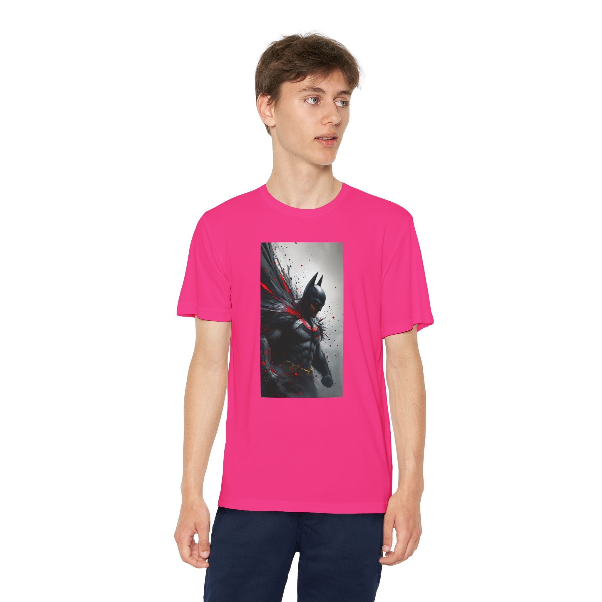 Batman Superhero Marvel Patriotic, Kids Graphic T-Shirt, Boys Hero Top, Girls Comic Book Clothing, Birthday