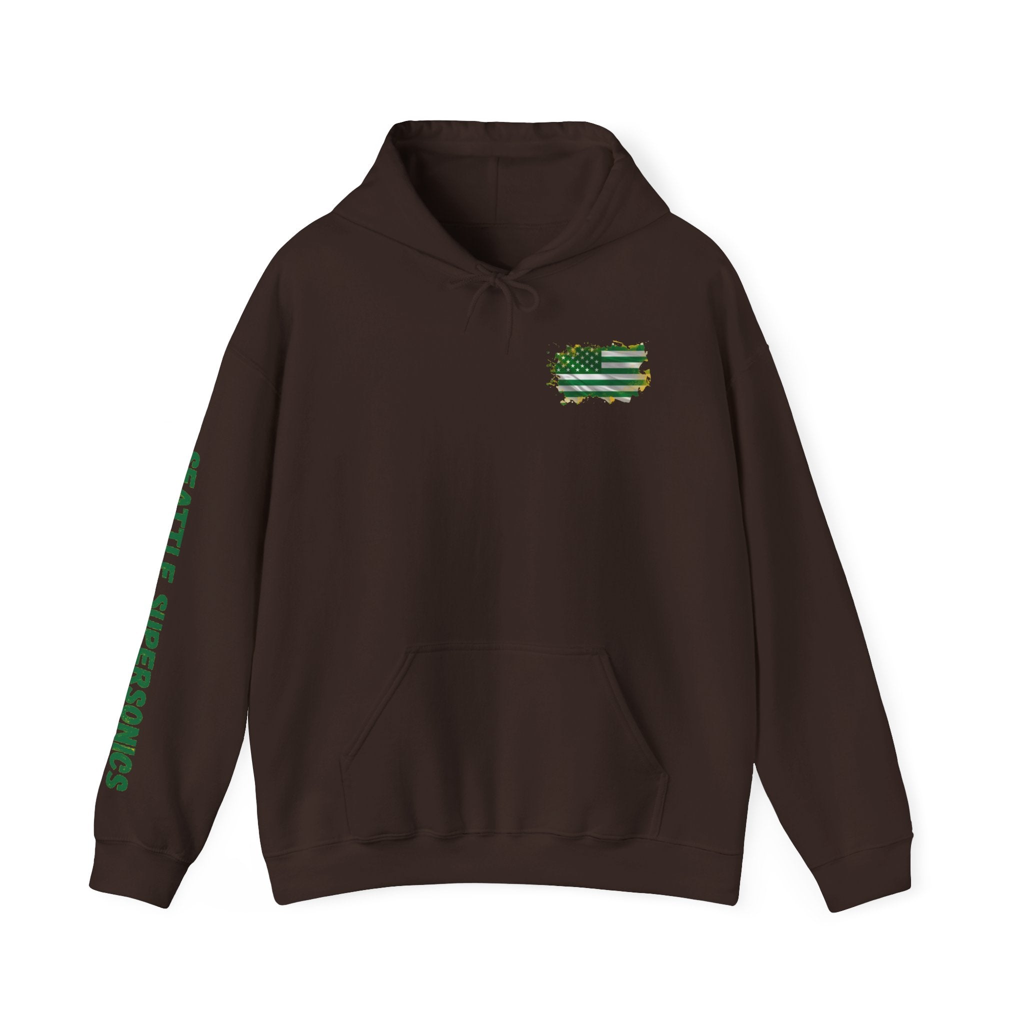 Seattle Supersonics Patriotic Hoodie
