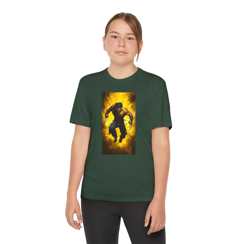 Wolverine Superhero Marvel Patriotic, Kids Graphic T-Shirt, Boys Hero Top, Girls Comic Book Clothing, Birthday