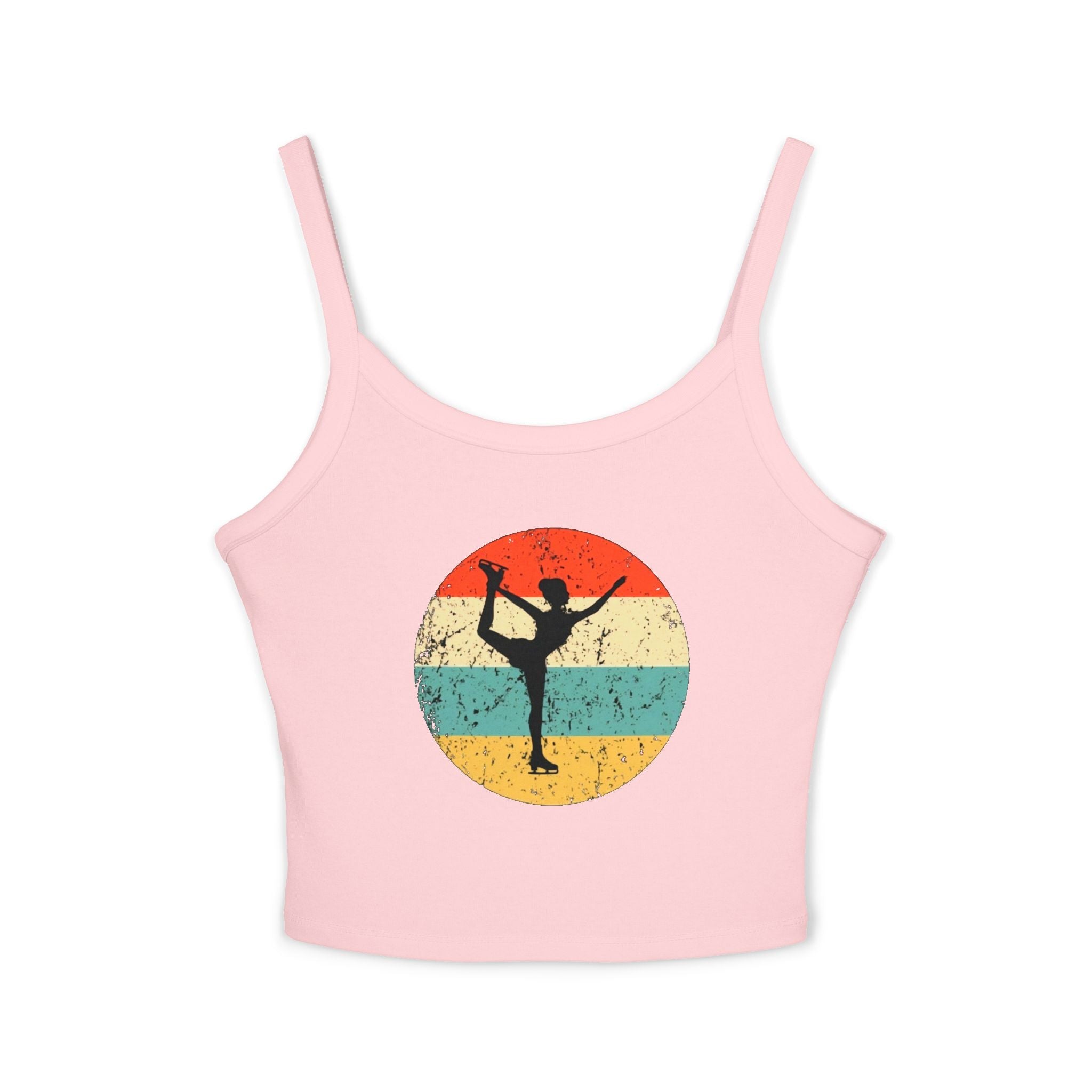 Ballet Woman Tank Top, Athletic Workout Top, Fitness Sleeveless Shirt, Jogging Muscle Tee, Exercise Gym Cami