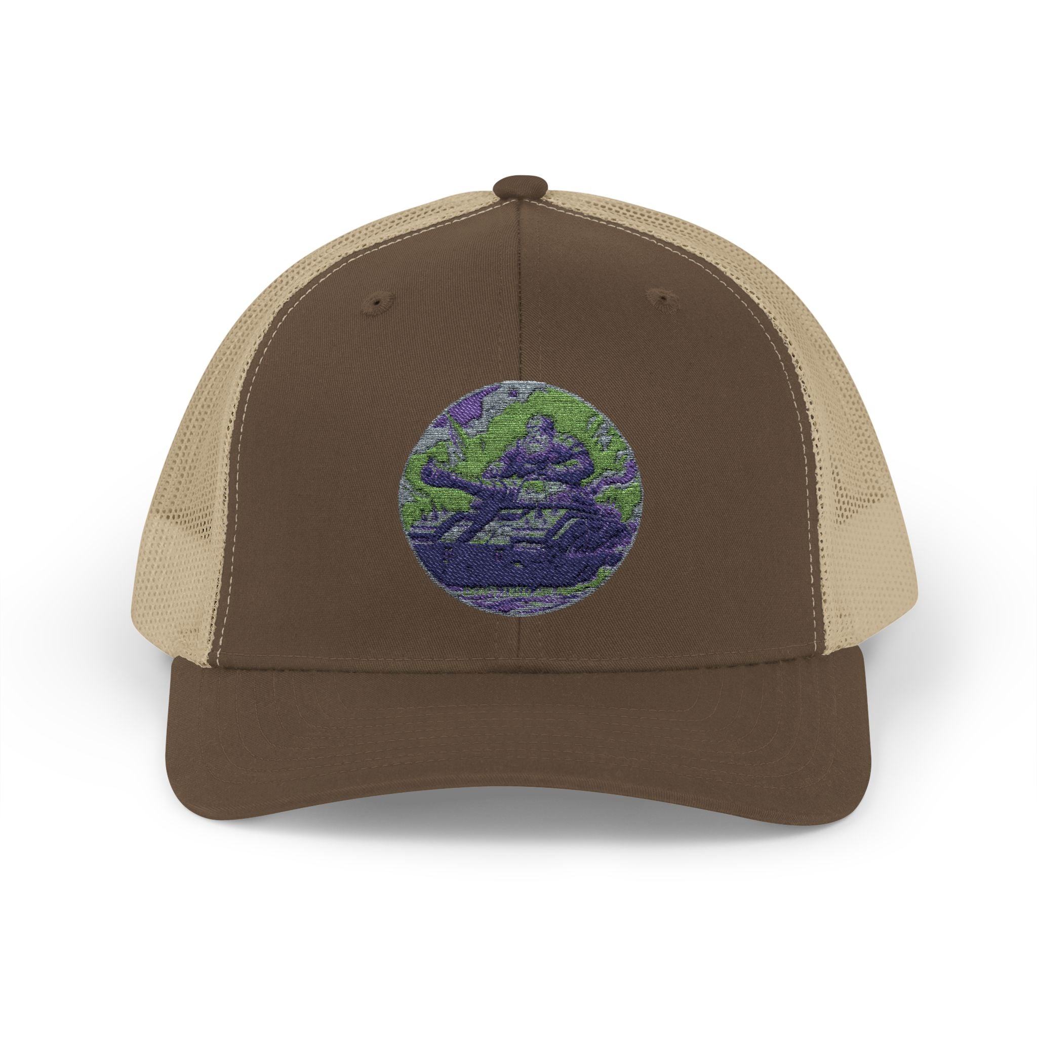 Santa Claus On A Tank Christmas Patriotic, Trucker Cap, Patriotic hat, Truckers Hat, Patriotic Accessories