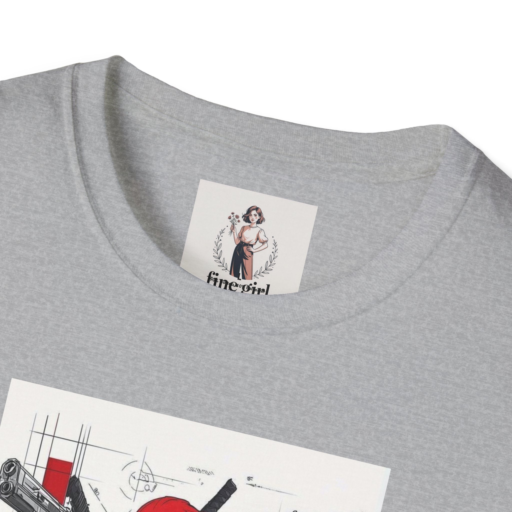 Deadpool Hero Unisex Softstyle T-Shirt