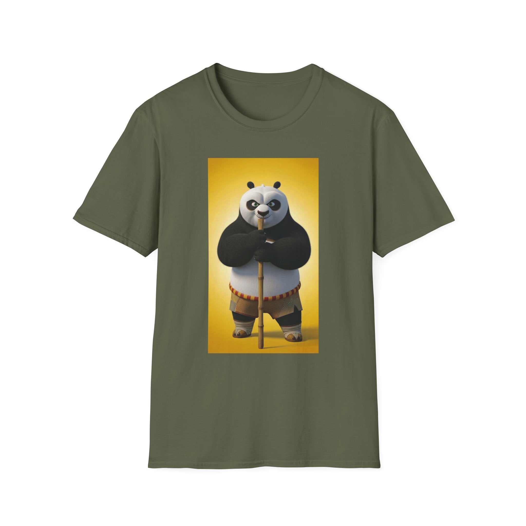 Kung Fu Panda Unisex Softstyle T-Shirt, DreamWorks Animation Youth Competitor Tee, Graphic Tee, Movie Fan Gift, Cult Classic Shirt, Comfy