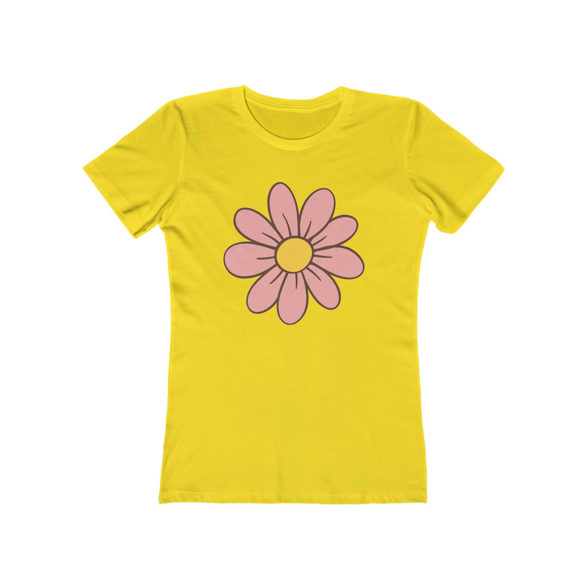 Flower Women's Tshirt, Floral Graphic Tee, Casual Top for Her, Spring Blossom Shirt, Botanical Print Blouse