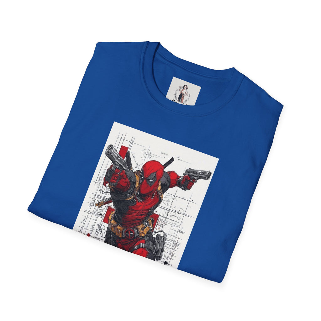 Deadpool Hero Unisex Softstyle T-Shirt