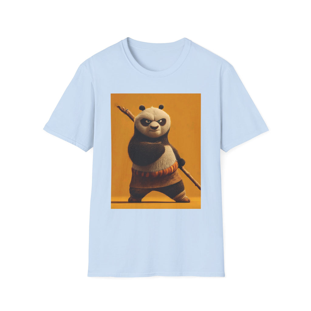 Kung Fu Panda Unisex Softstyle T-Shirt, DreamWorks Animation Youth Competitor Tee, Graphic Tee, Movie Fan Gift, Cult Classic Shirt, Comfy