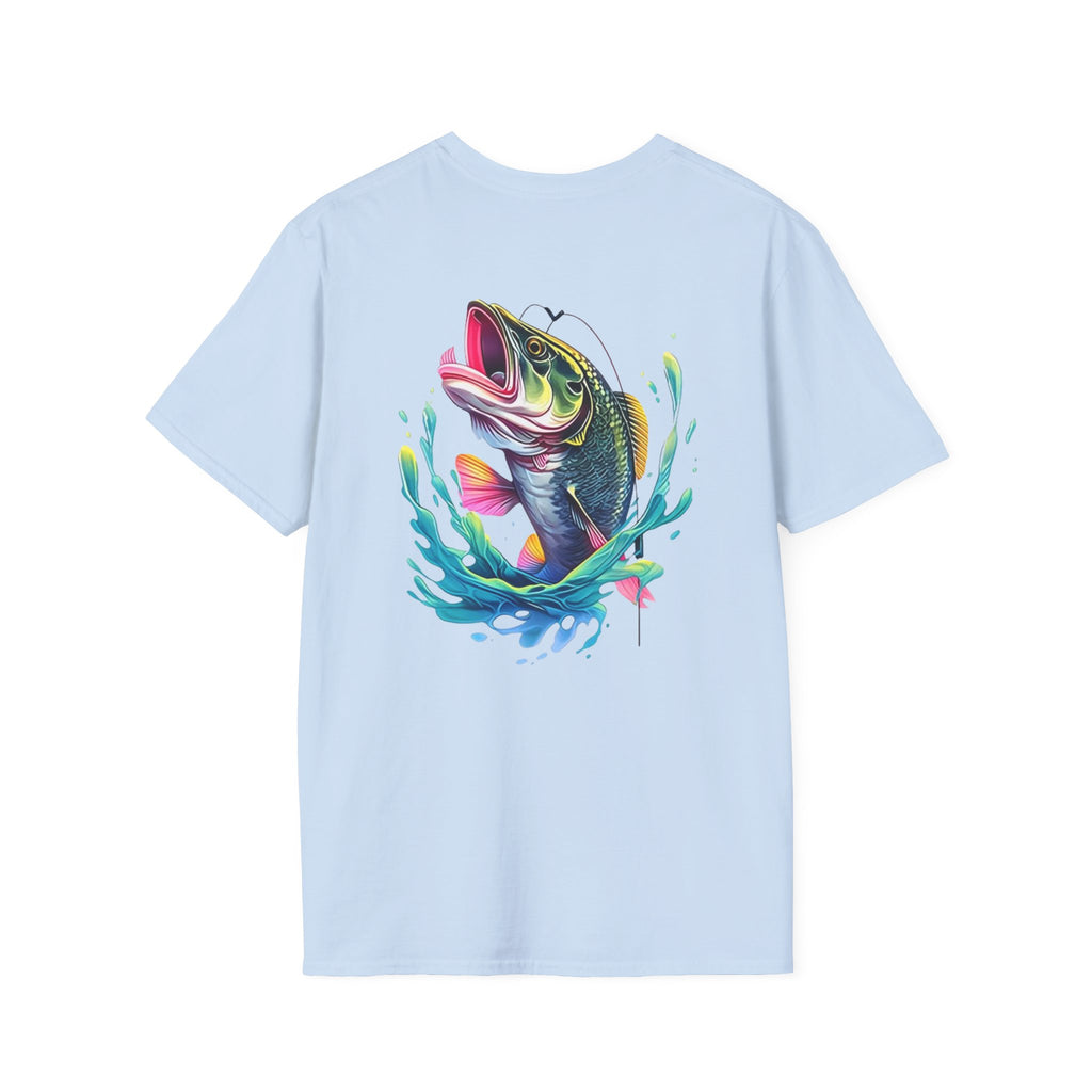 Patriotic Fishing Tshirt, American Flag Tee, 4th of July Shirt, USA Independence Day Top, Patriotic Graphic Tee, Unisex Patriotic