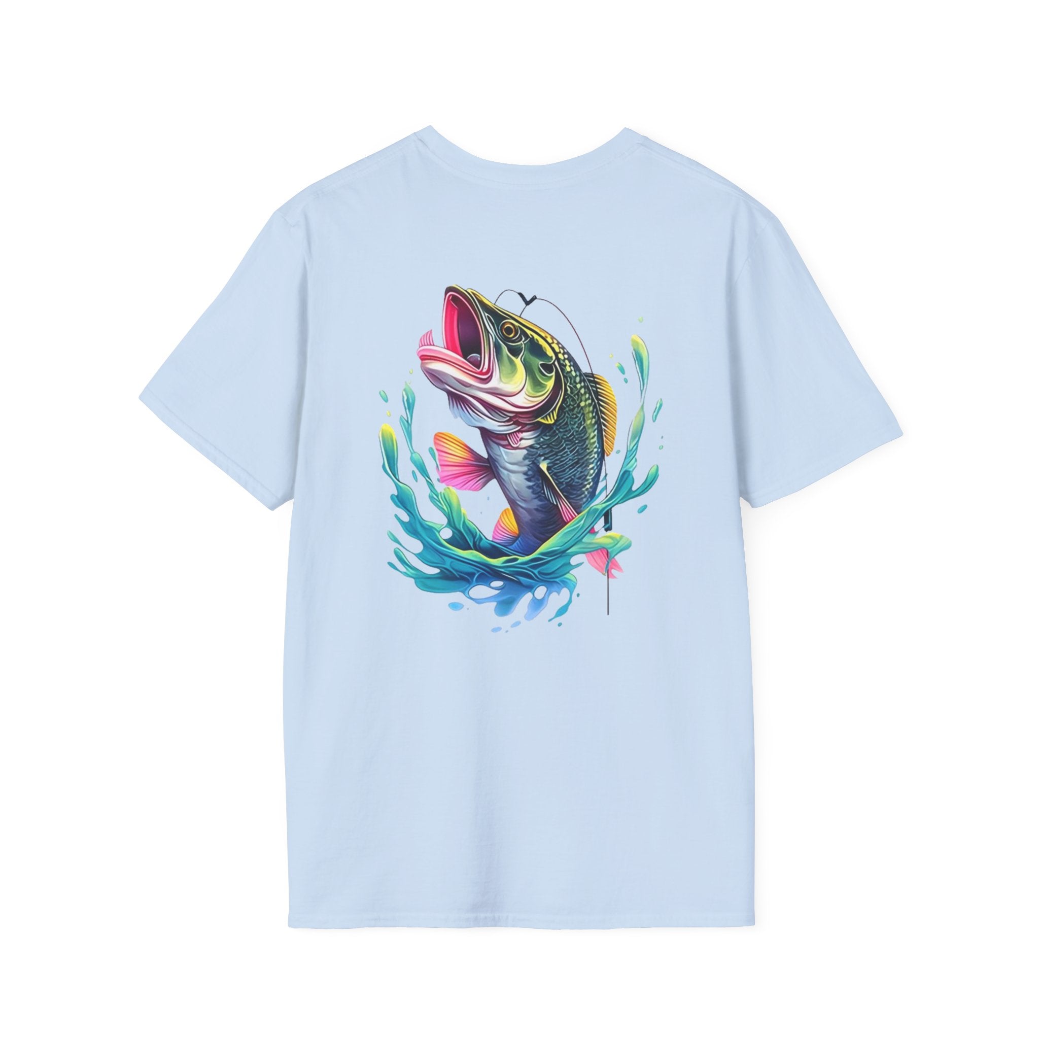 Patriotic Fishing Tshirt, American Flag Tee, 4th of July Shirt, USA Independence Day Top, Patriotic Graphic Tee, Unisex Patriotic