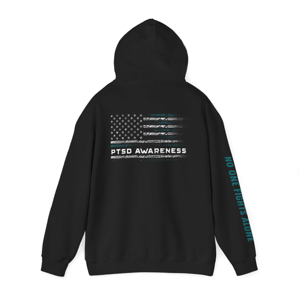 PTSD Aweness Patriotic Hoodie