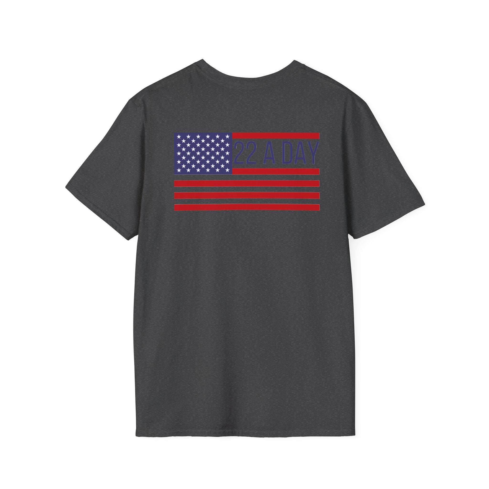 22 A Day Patriotic Tshirt, American Flag Tee, 4th of July Shirt, USA Independence Day Top, Patriotic Graphic Tee, Unisex Patriotic